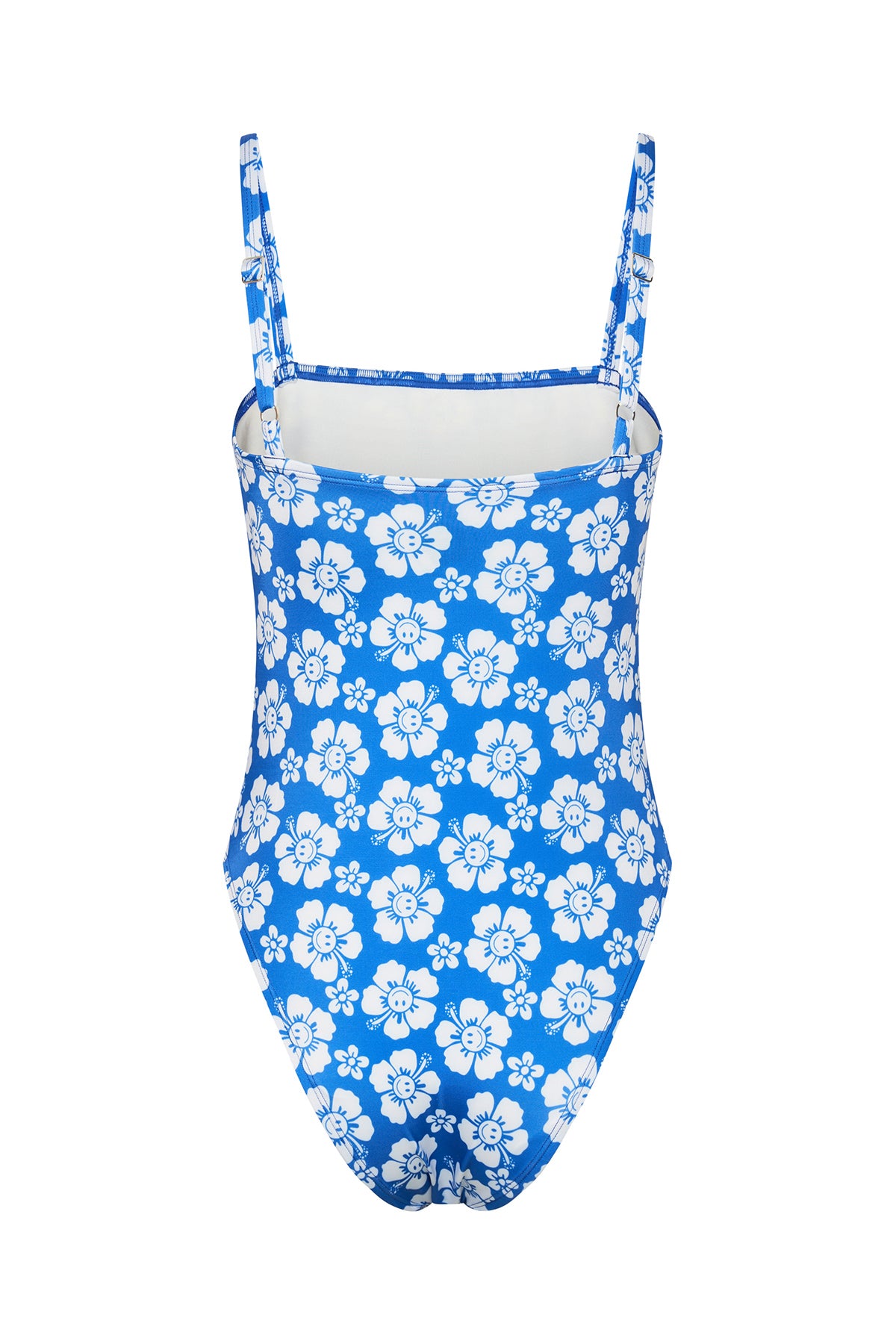 Happy Hibiscus Vacation One Piece Swimsuit