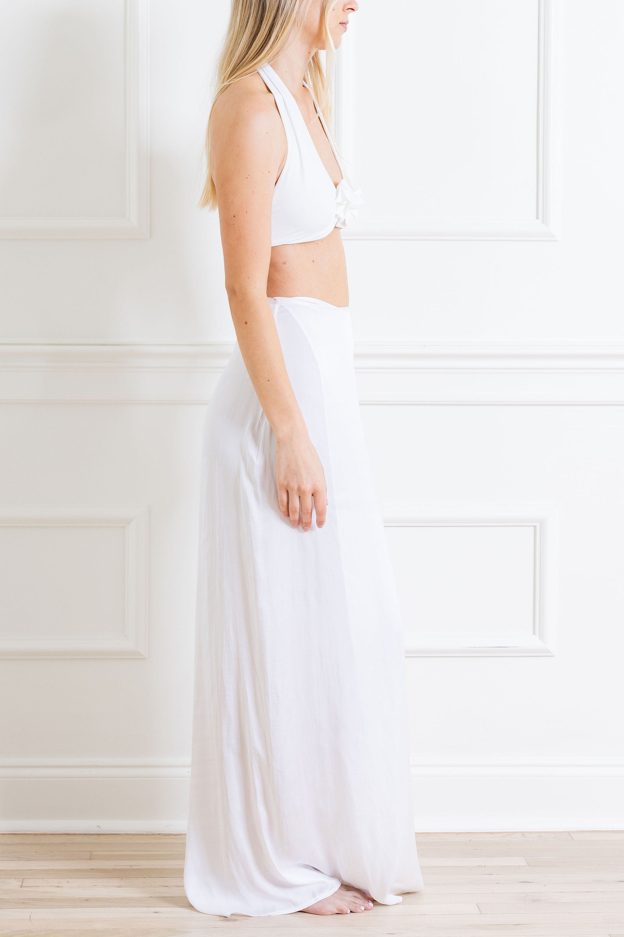 The Leau Optic White Skirt