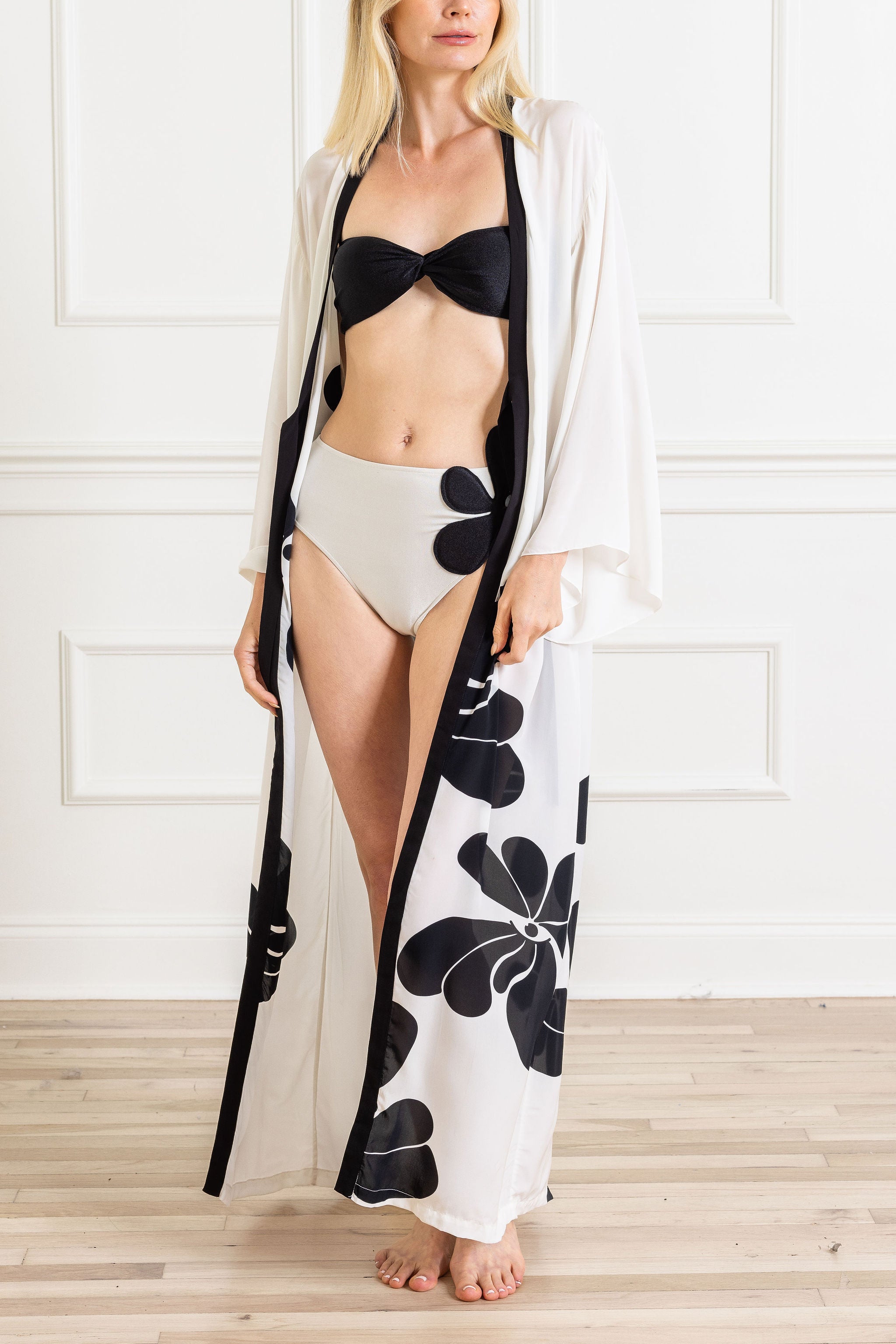 Floral Long Robe