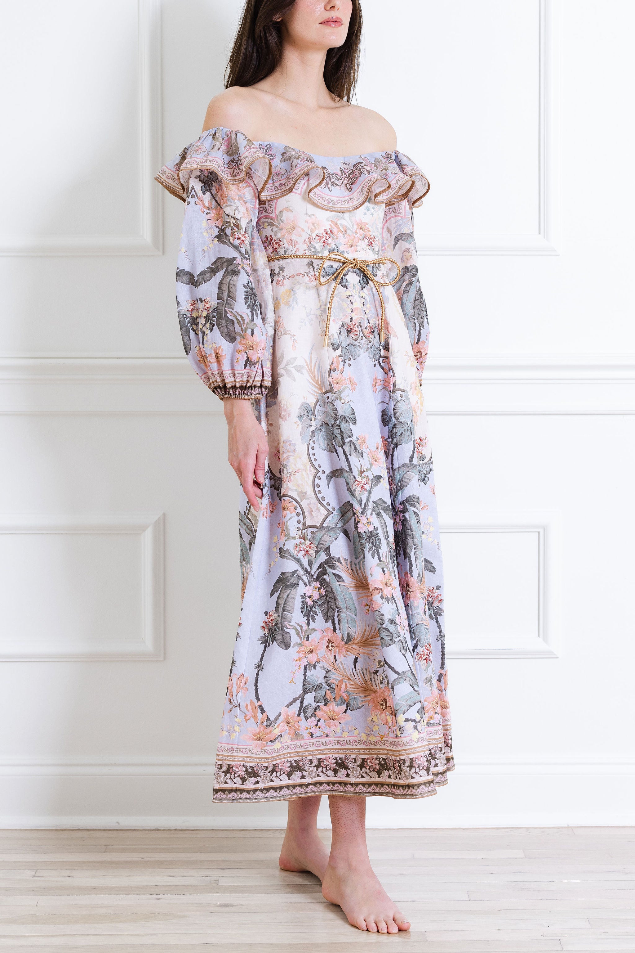 Wylie Off-Shoulder Midi Dress