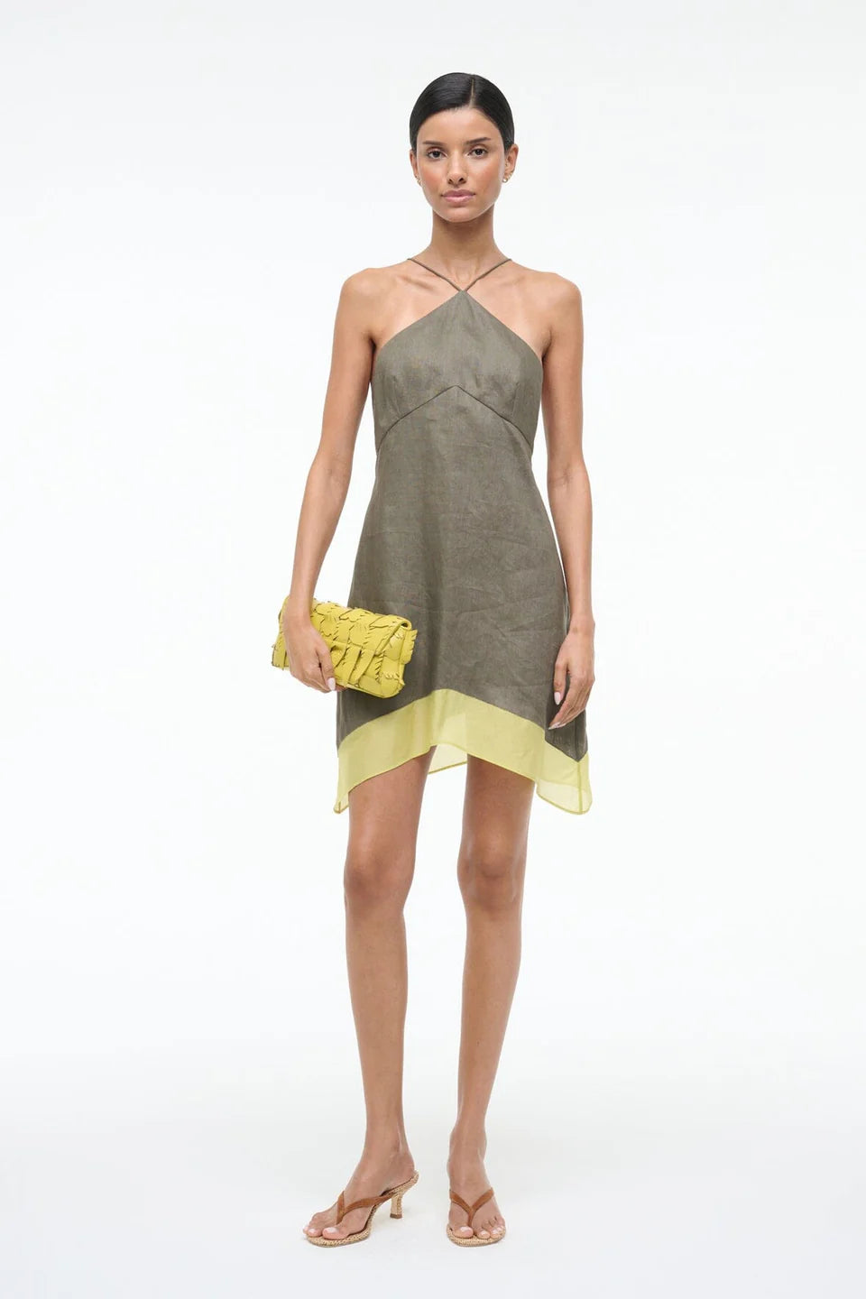 Oro Linen Dress Palo Verde