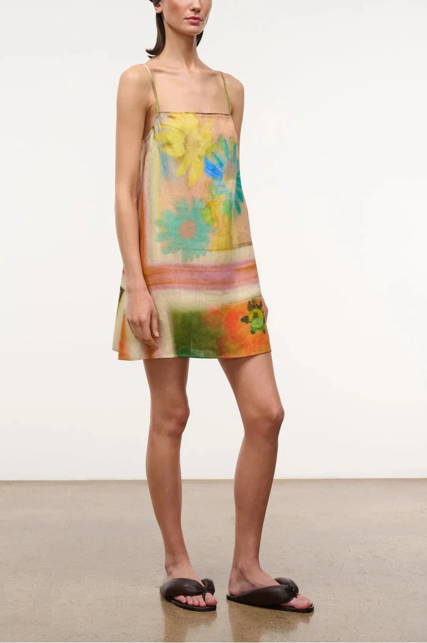 Laura Linen Mini Dress