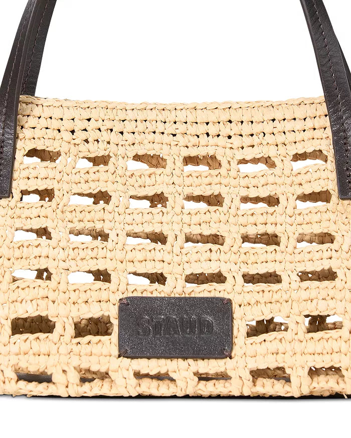 Chistros Mini Tote Raffia Crochet
