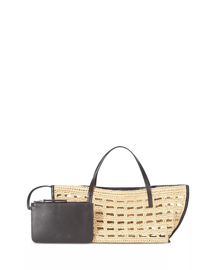 Chistros Mini Tote Raffia Crochet