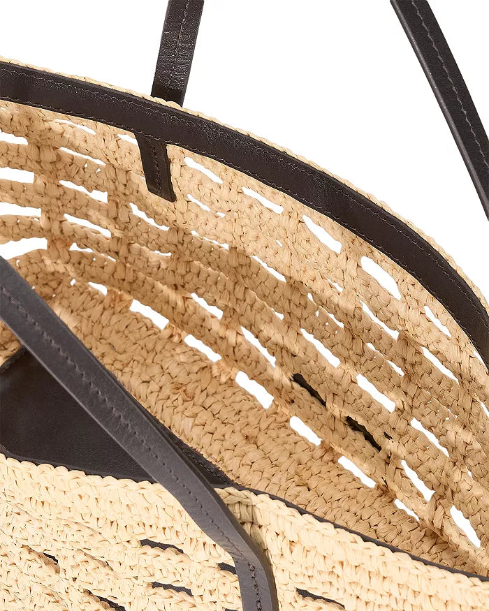 Chistros Mini Tote Raffia Crochet