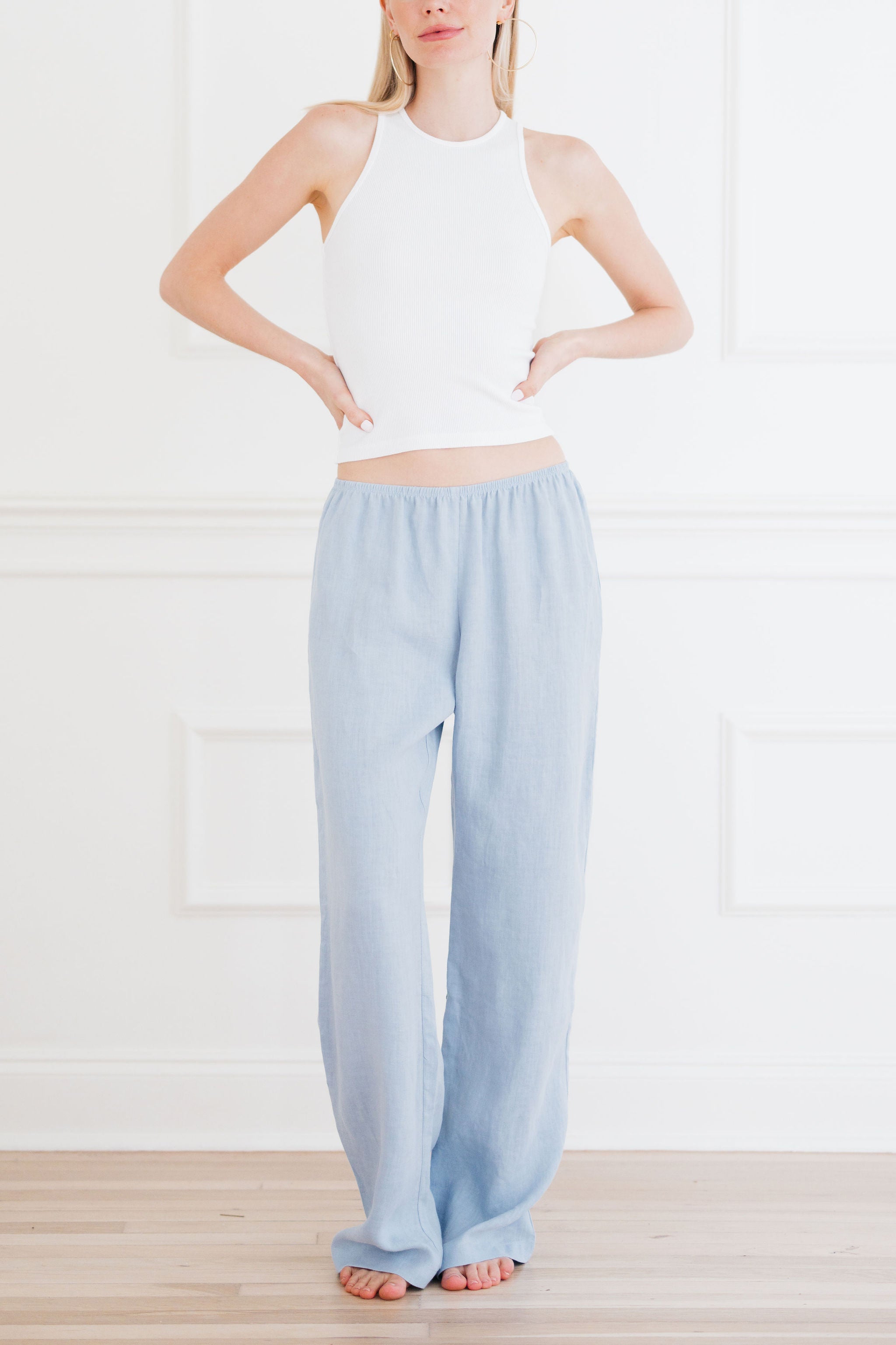 Robin Linen Simple Pant