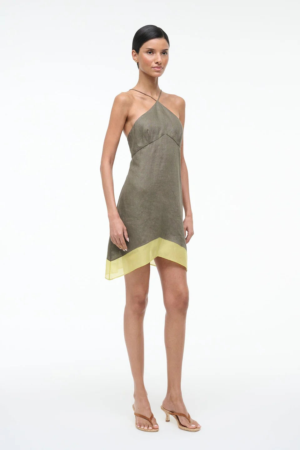 Oro Linen Dress Palo Verde