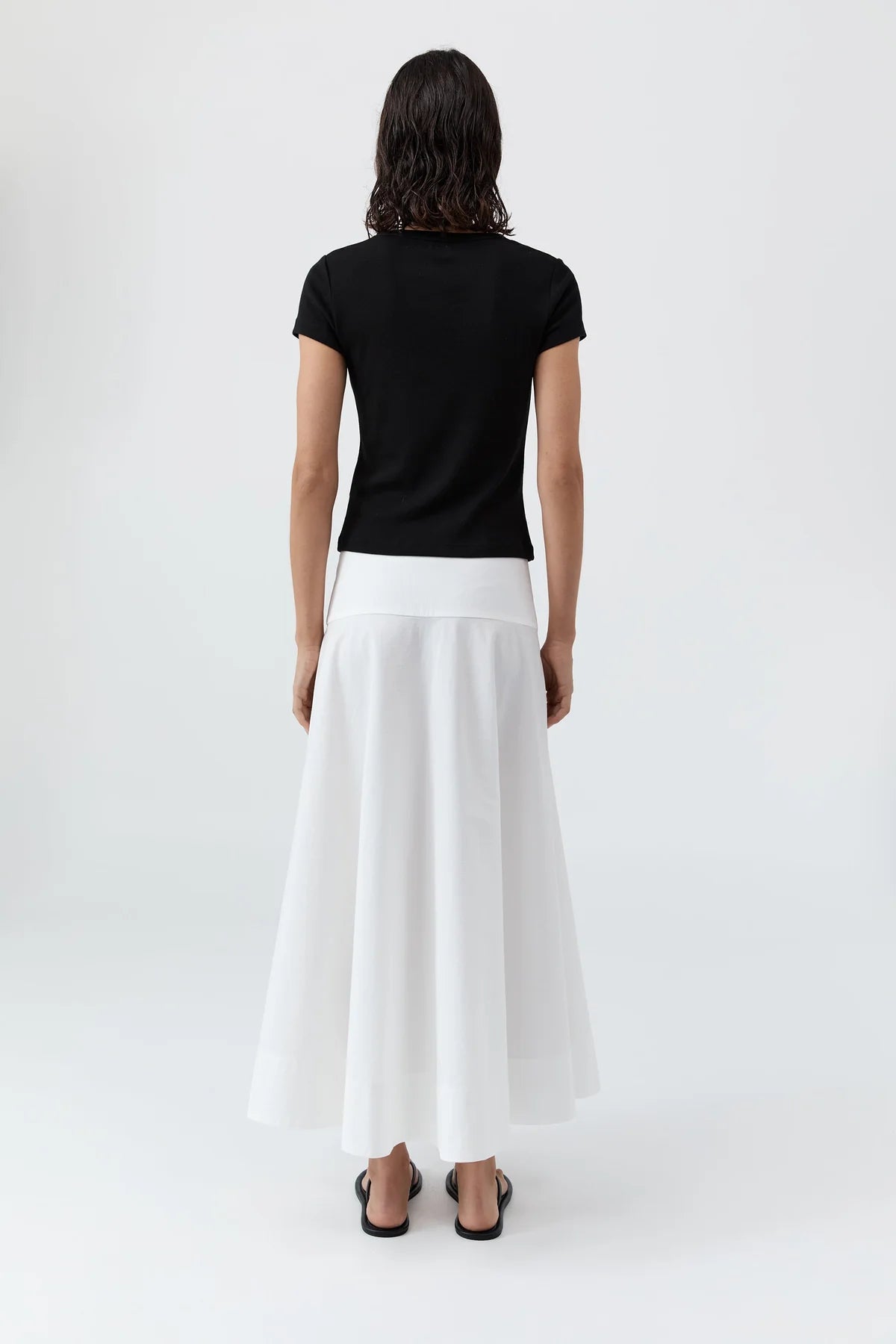Cotton Circle Hem Skirt