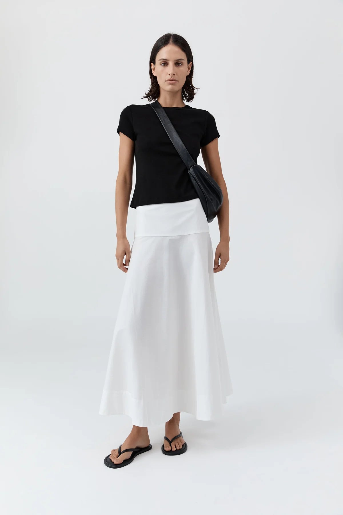 Cotton Circle Hem Skirt