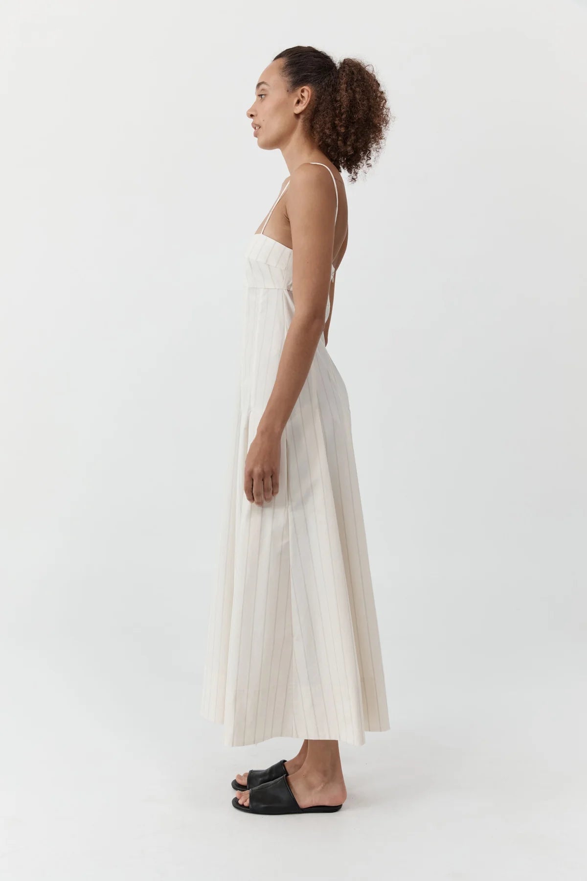 Everyday Cotton Pleat Dress