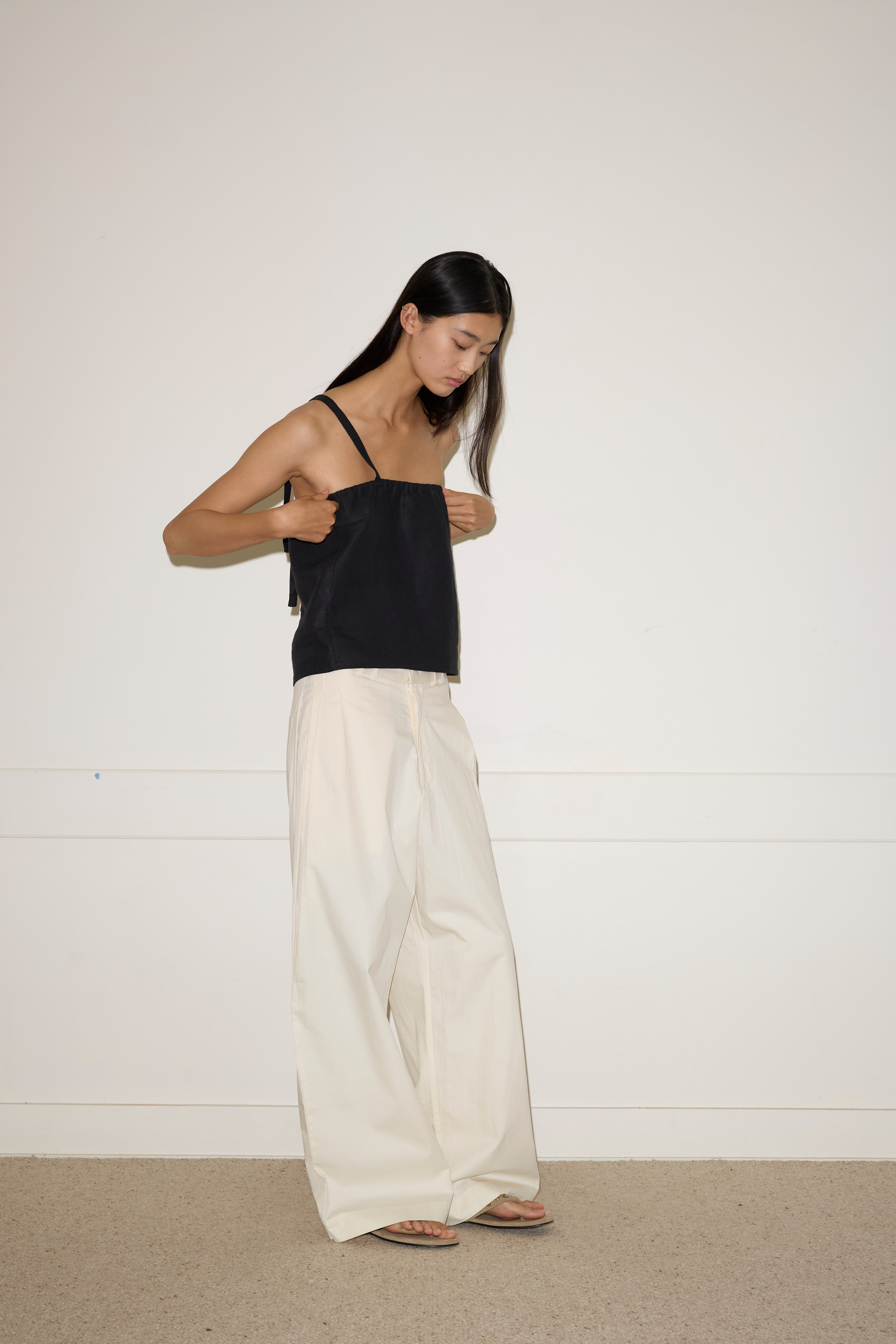 Tab Pant Off  White