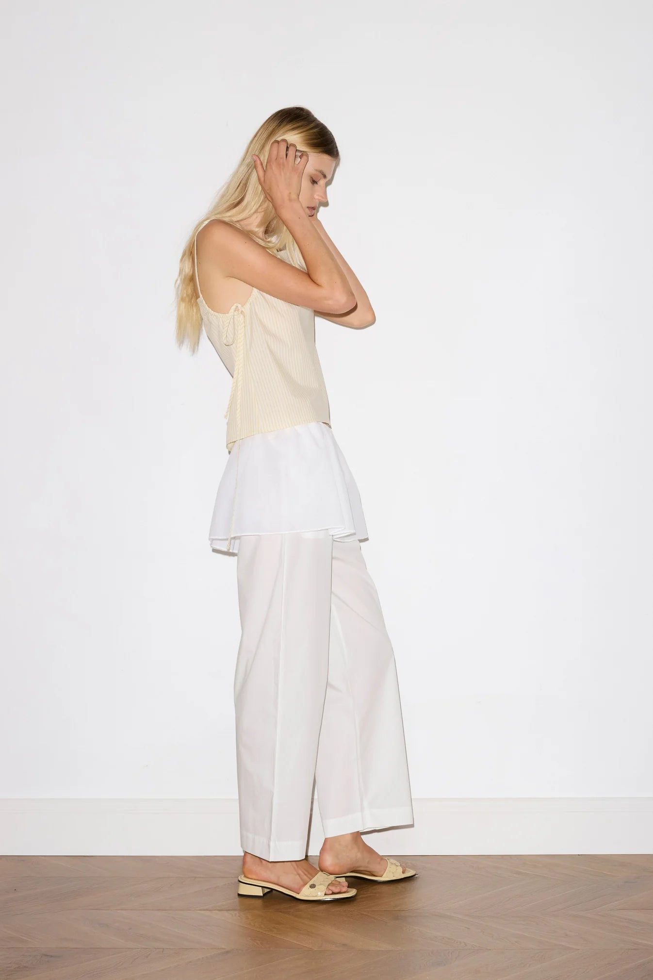 Ease Trouser White