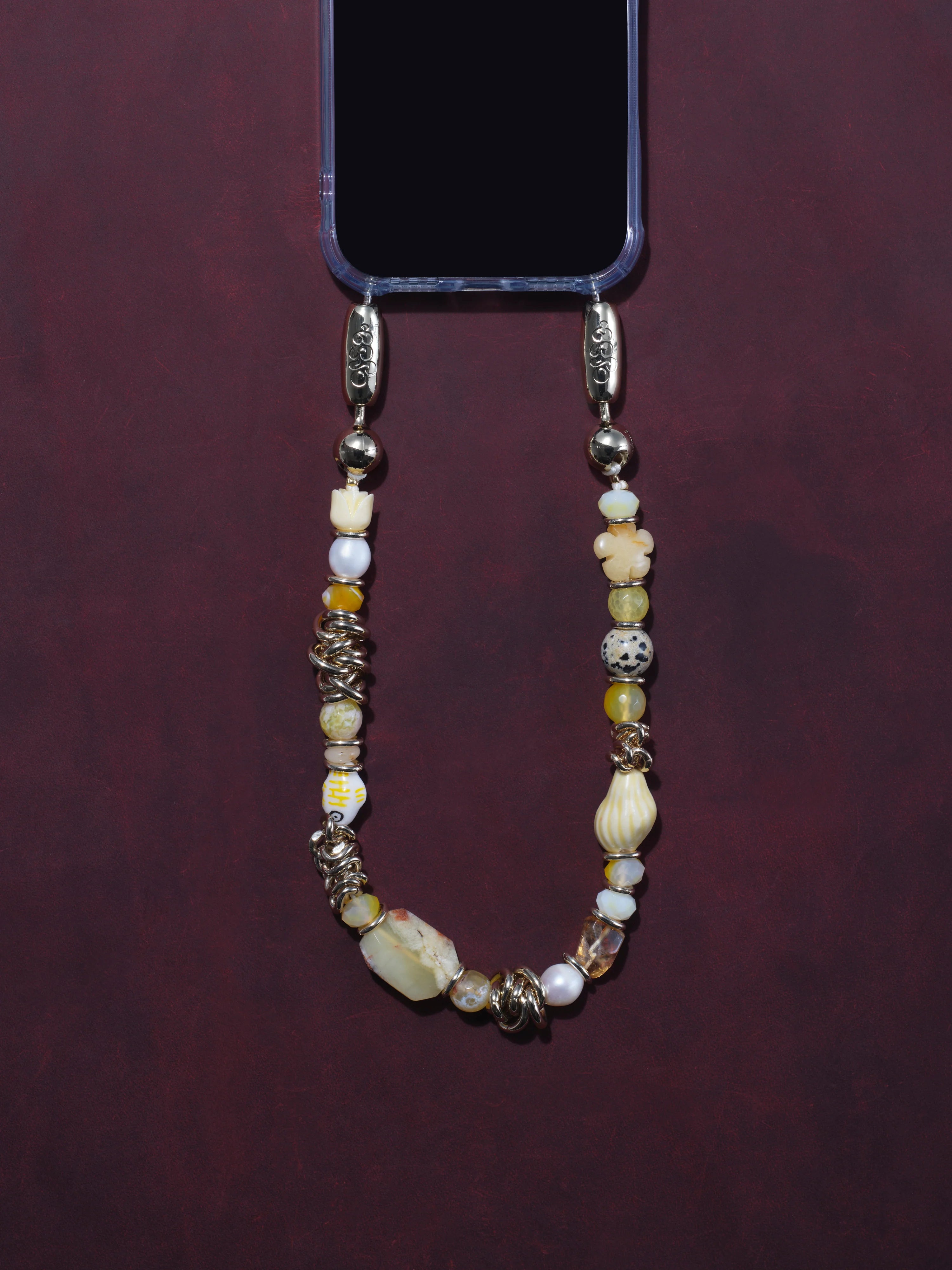 Yellow Et Cetera Wristlet