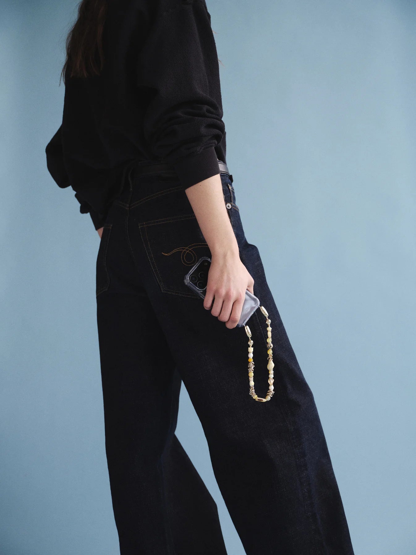 Yellow Et Cetera Wristlet