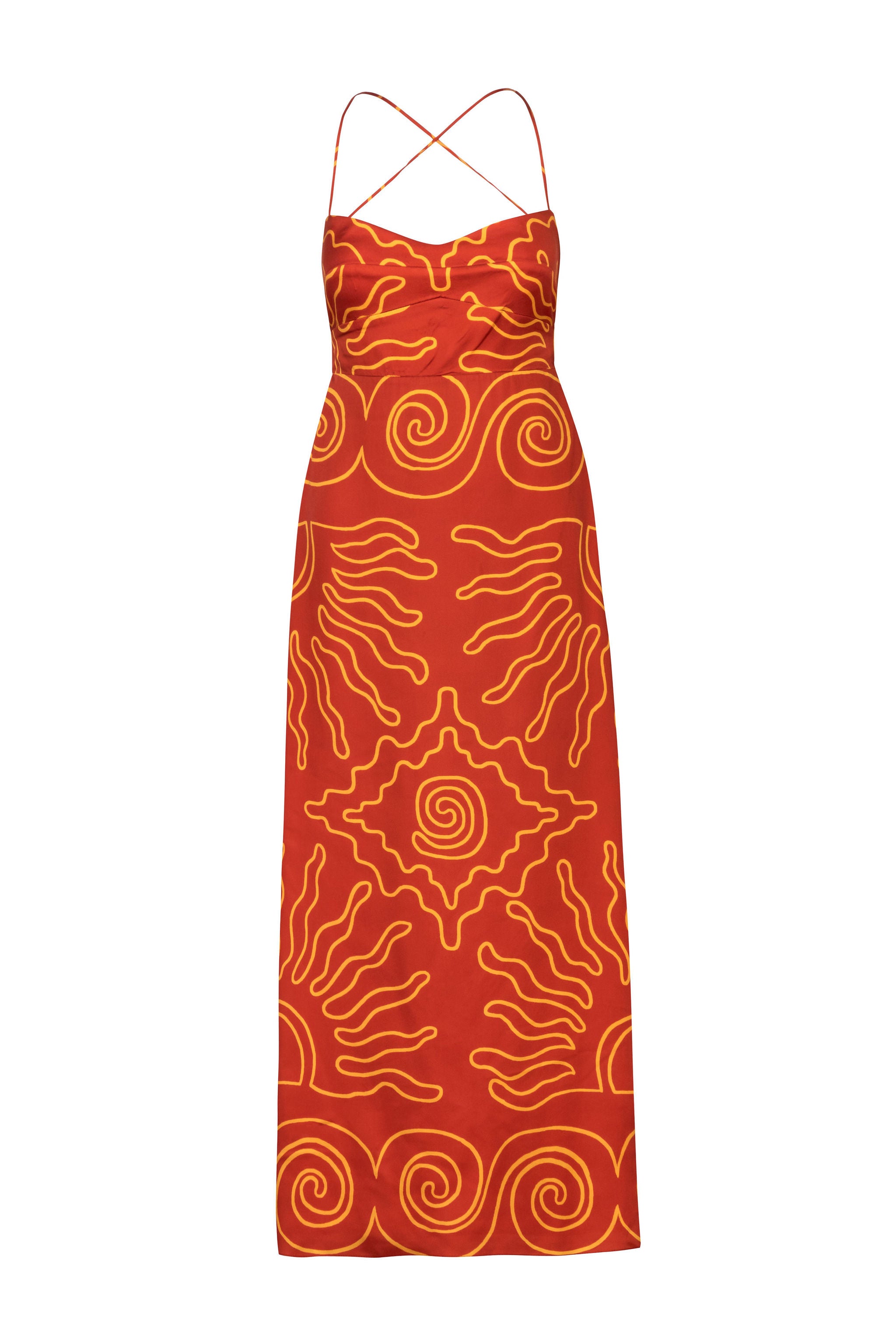 Abrego Oasis Carmin Dress