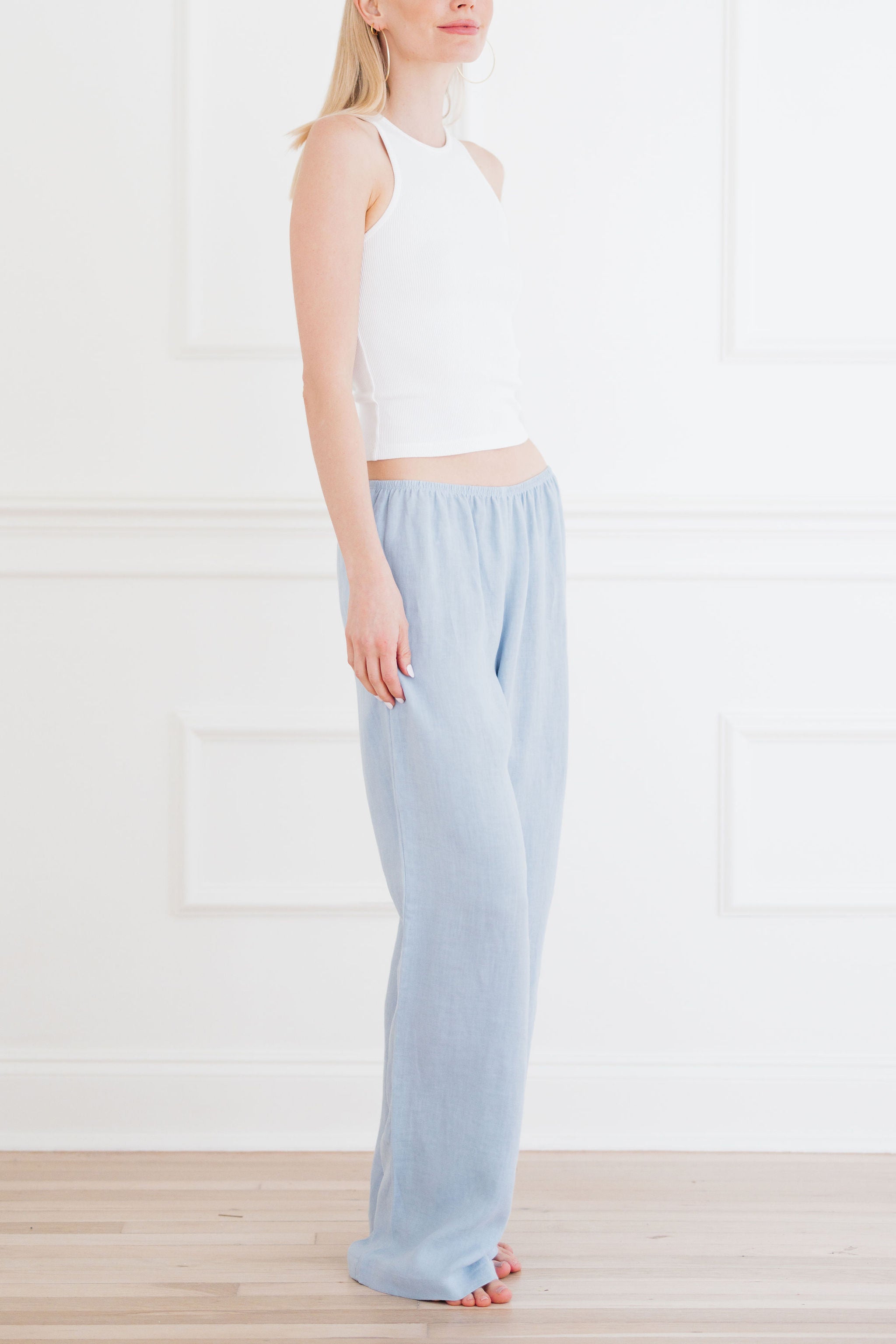 Robin Linen Simple Pant