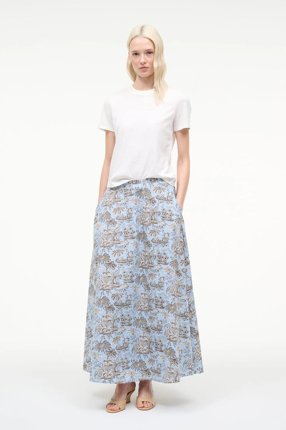 Axel Skirt Sky Toile