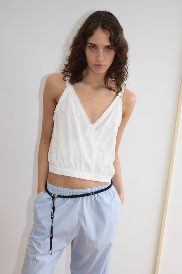 Ease Trouser Lake Blue Stripe