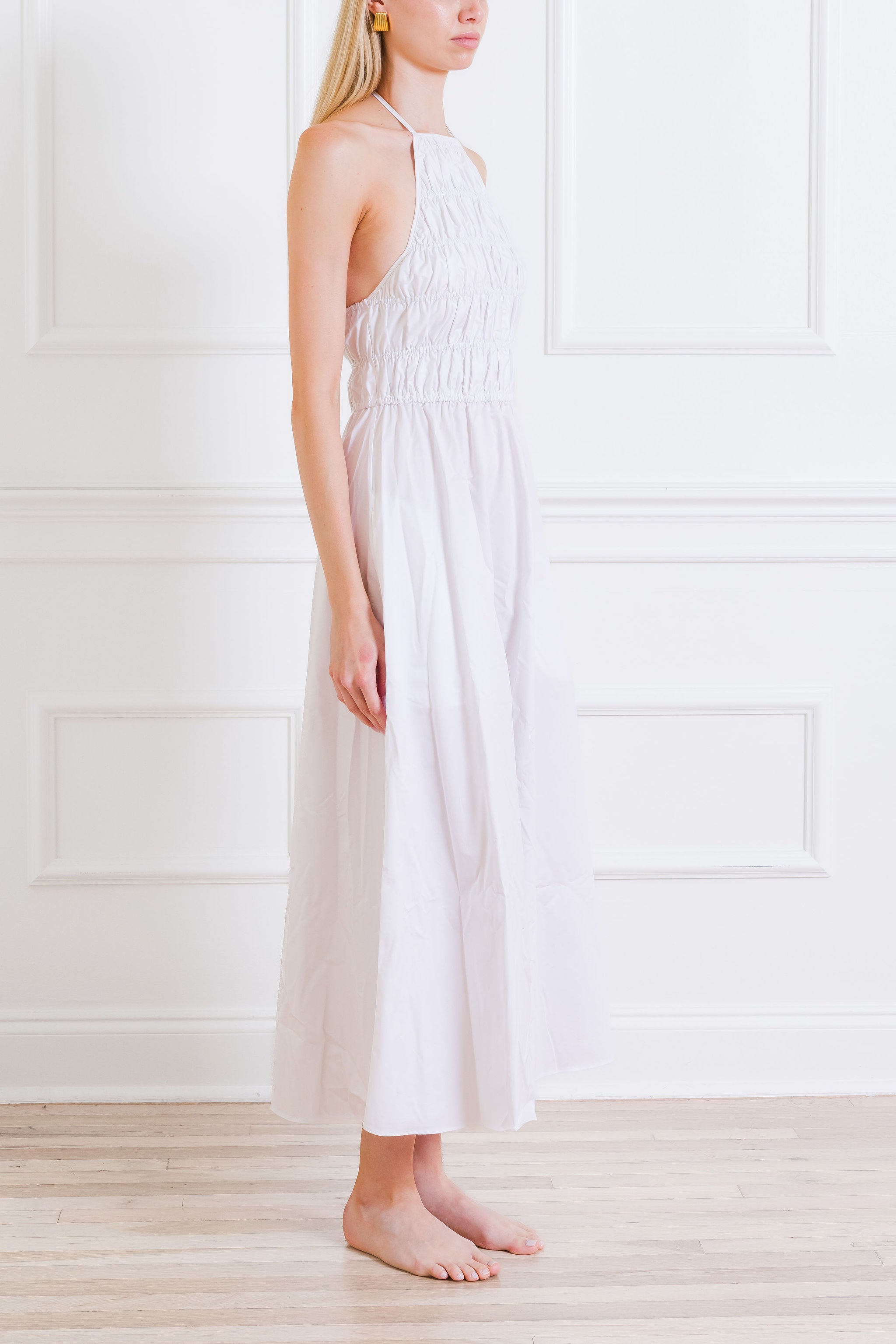 The Meira Dress Optic White