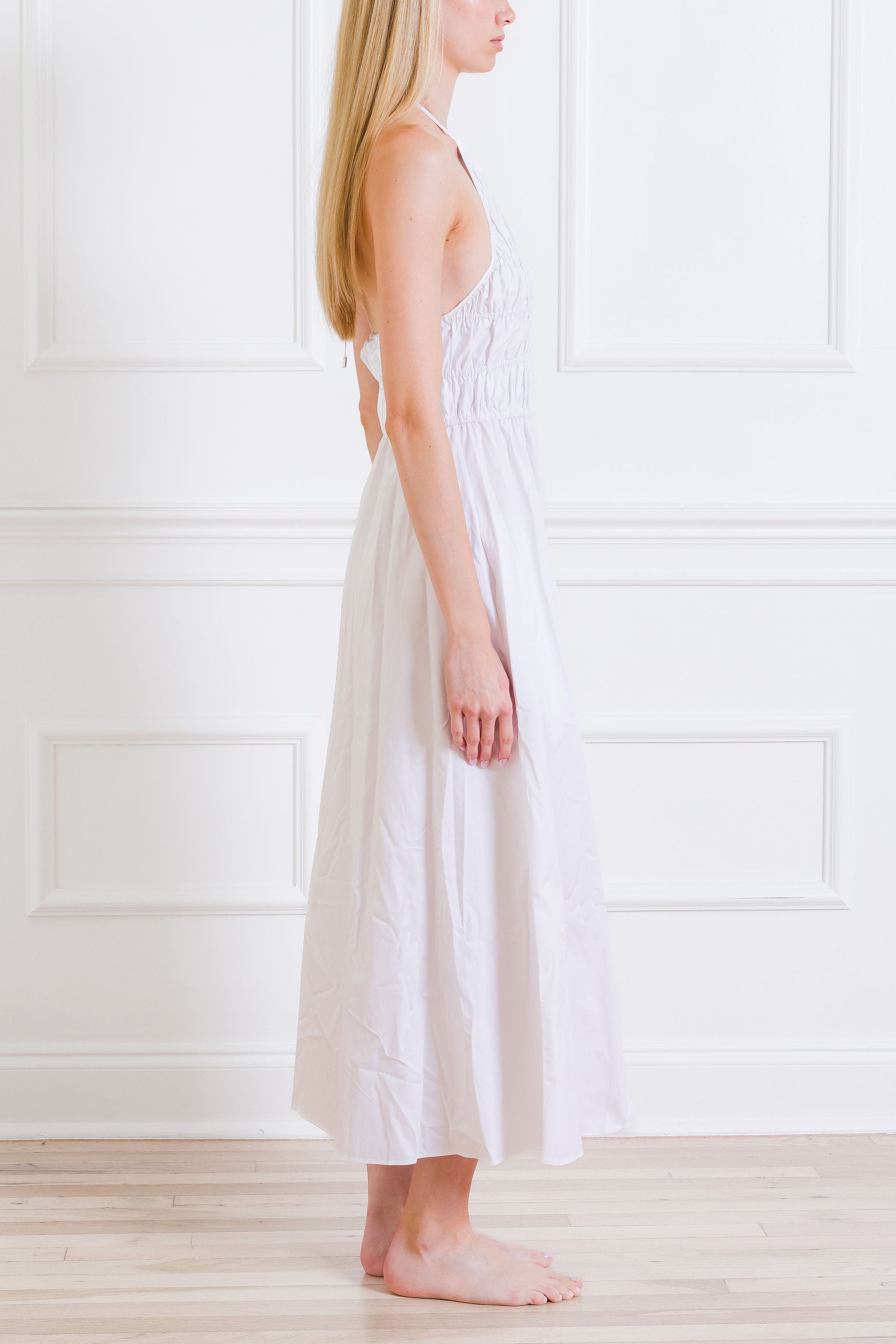 The Meira Dress Optic White