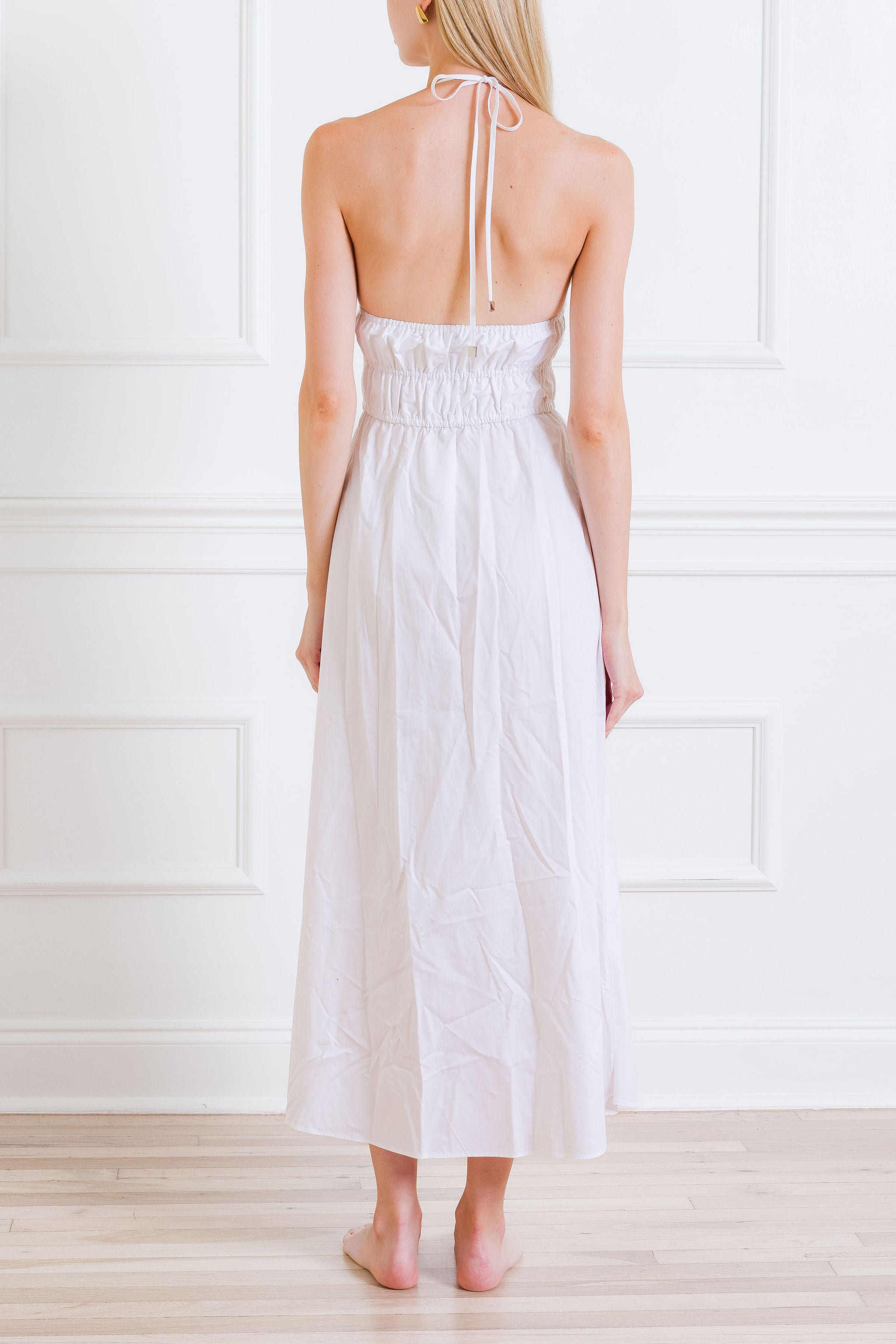 The Meira Dress Optic White