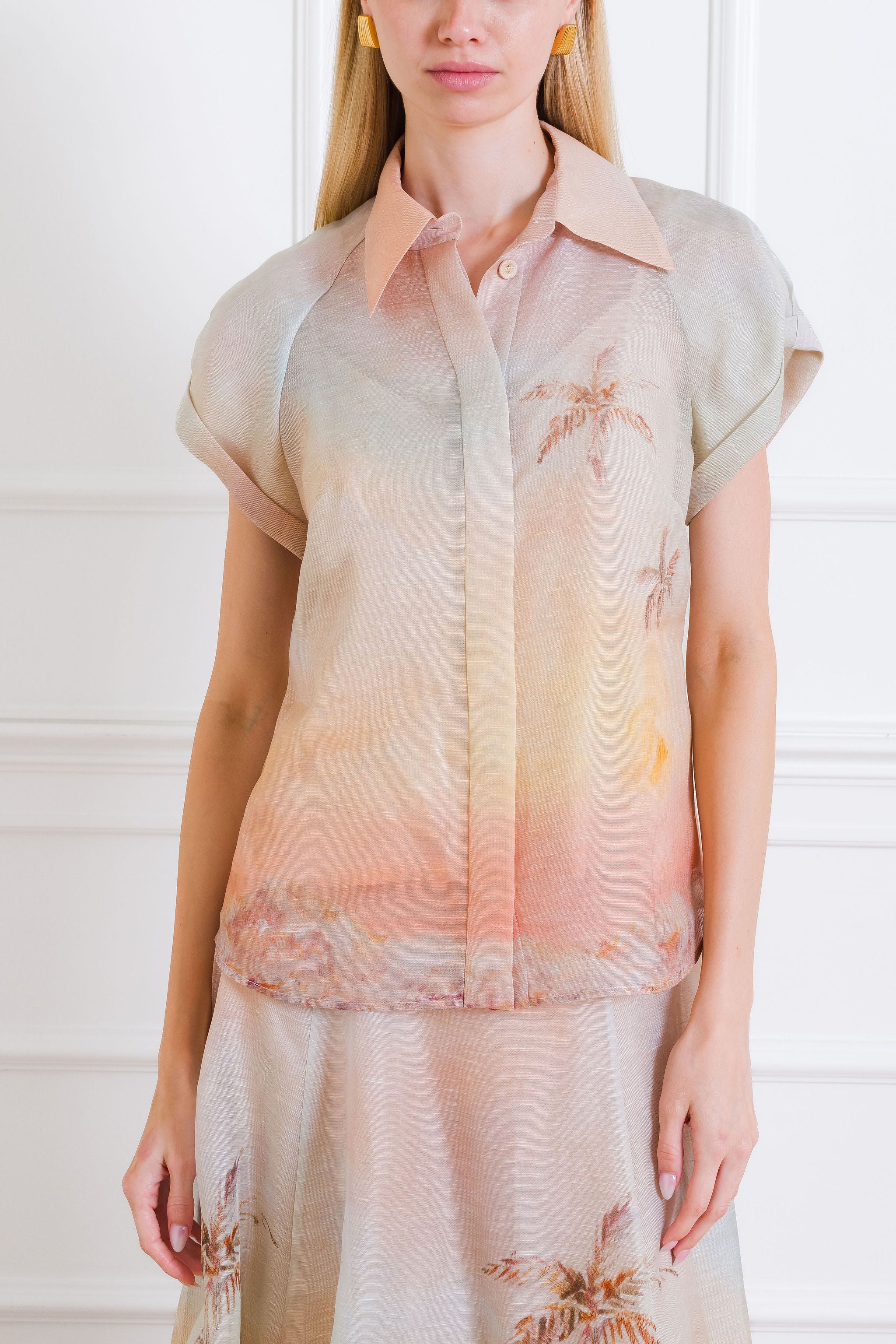 Illuminate Fitted Blouse