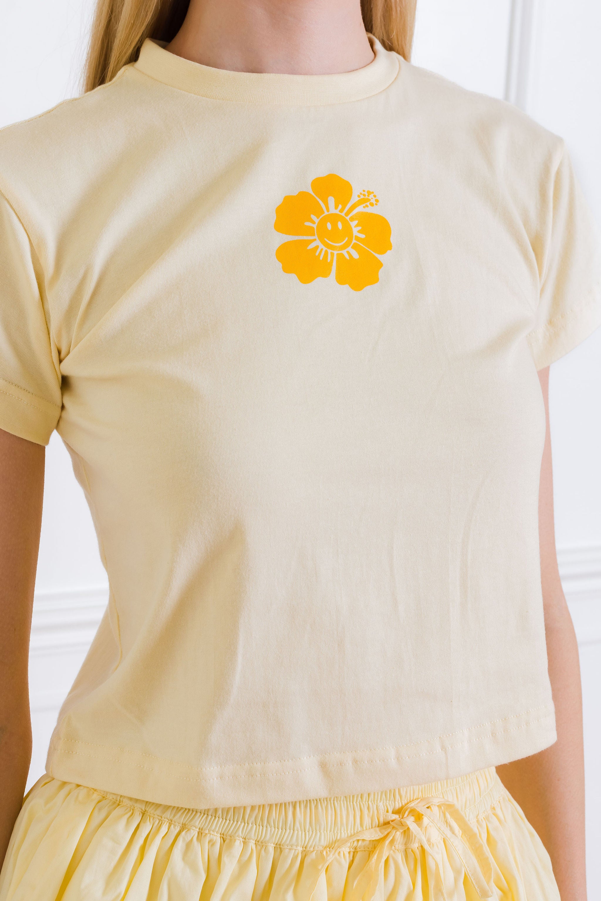 Hibiscus Baby Tee