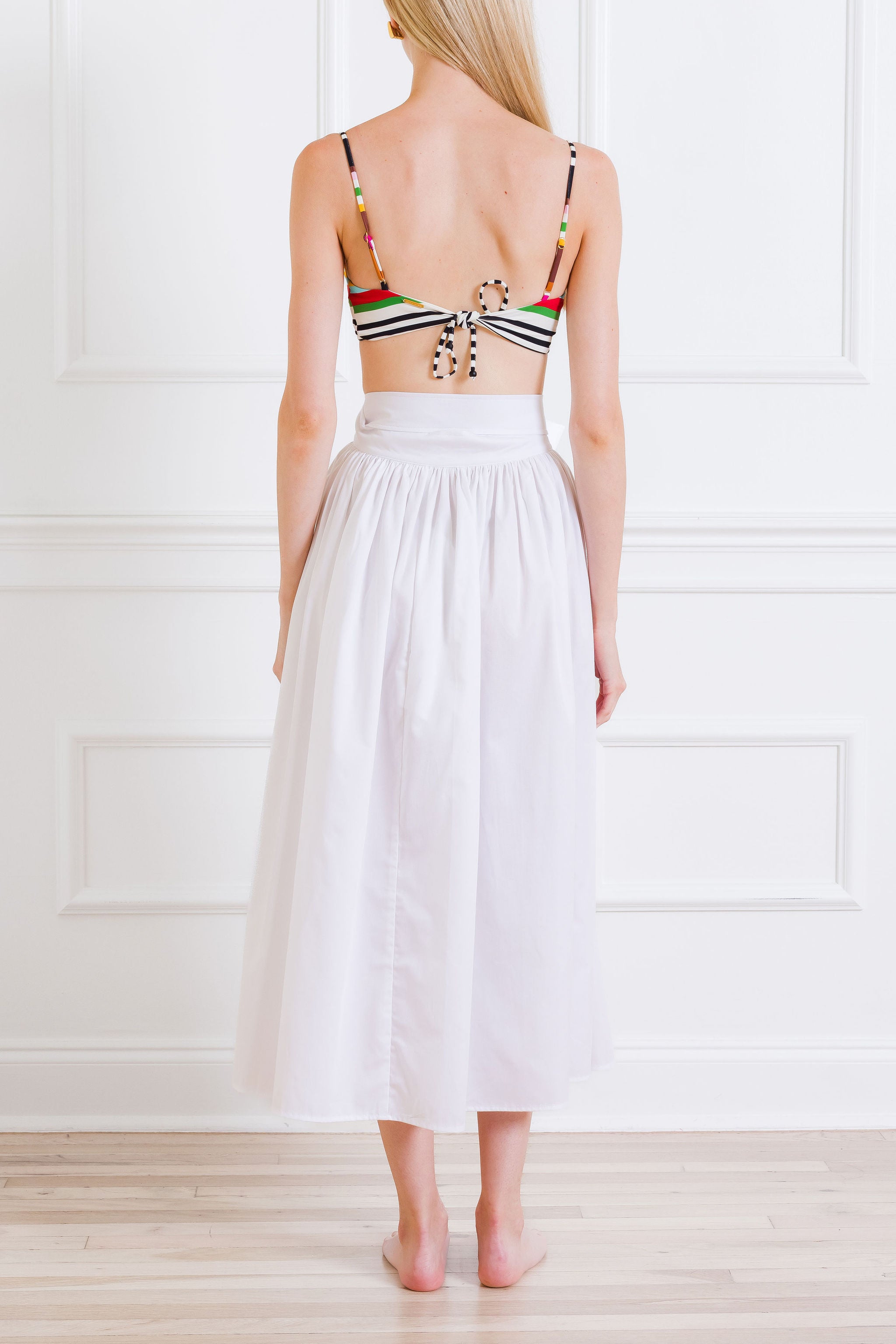 Midi Skirt White