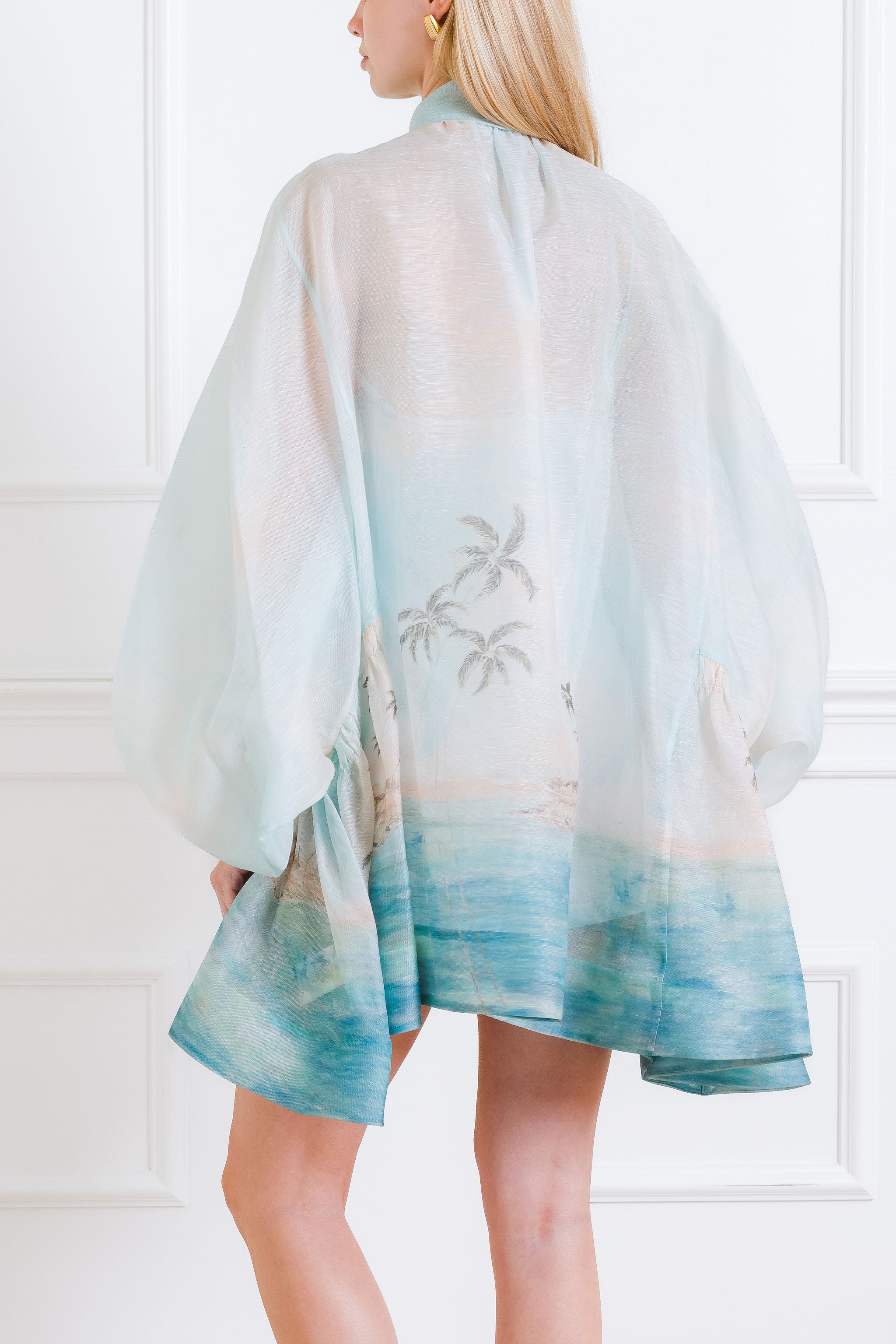 Illuminate Billow Mini Dress