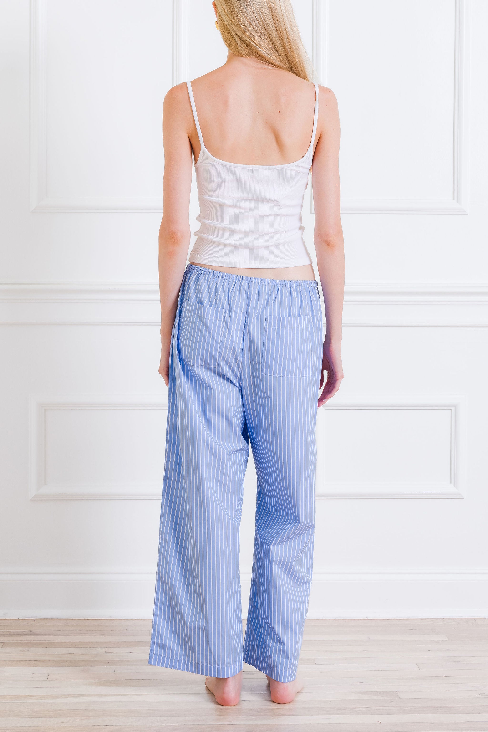 Sky Stripe Pop Drawstring Pant