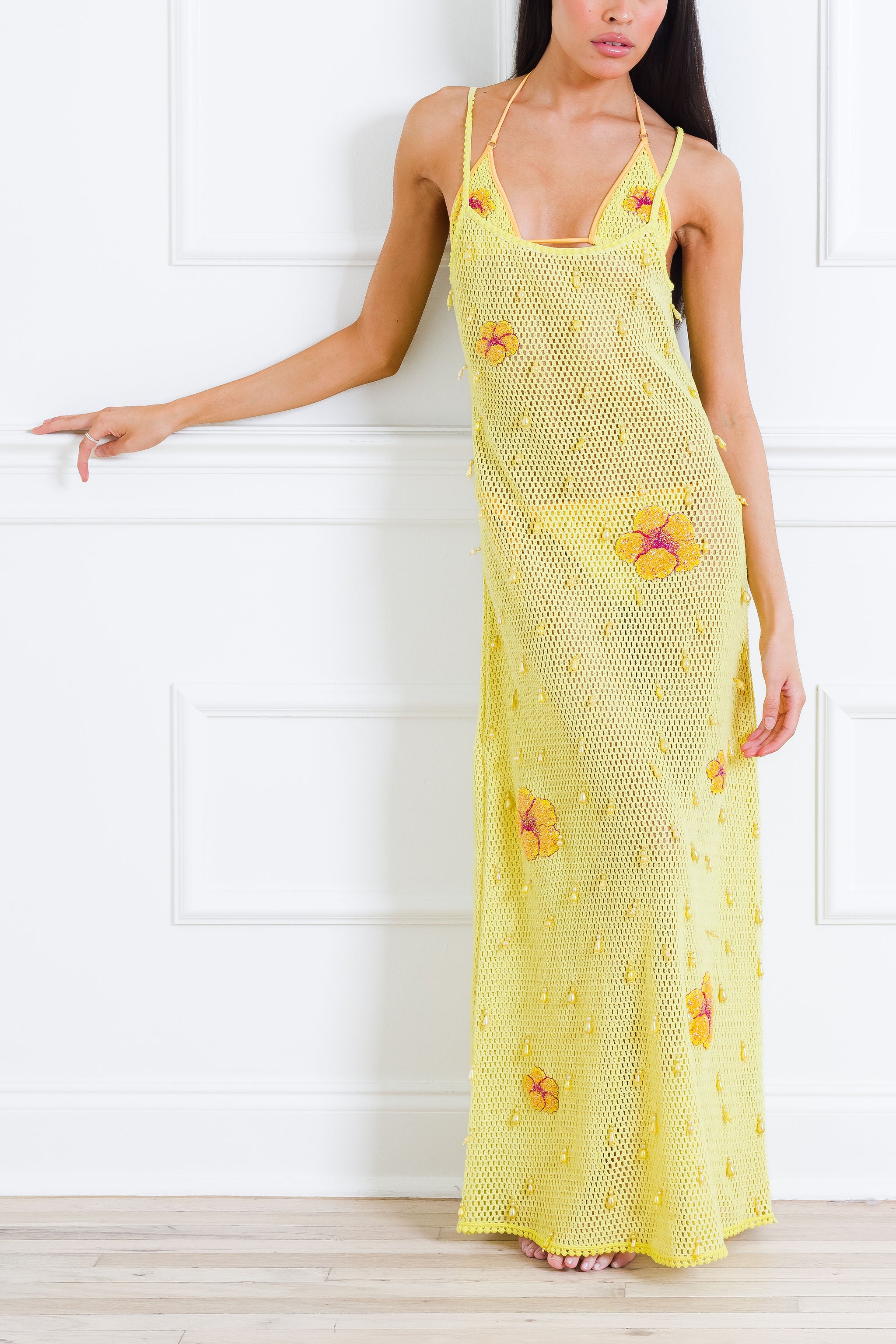 Treasure Hibiscus Maxi Dress