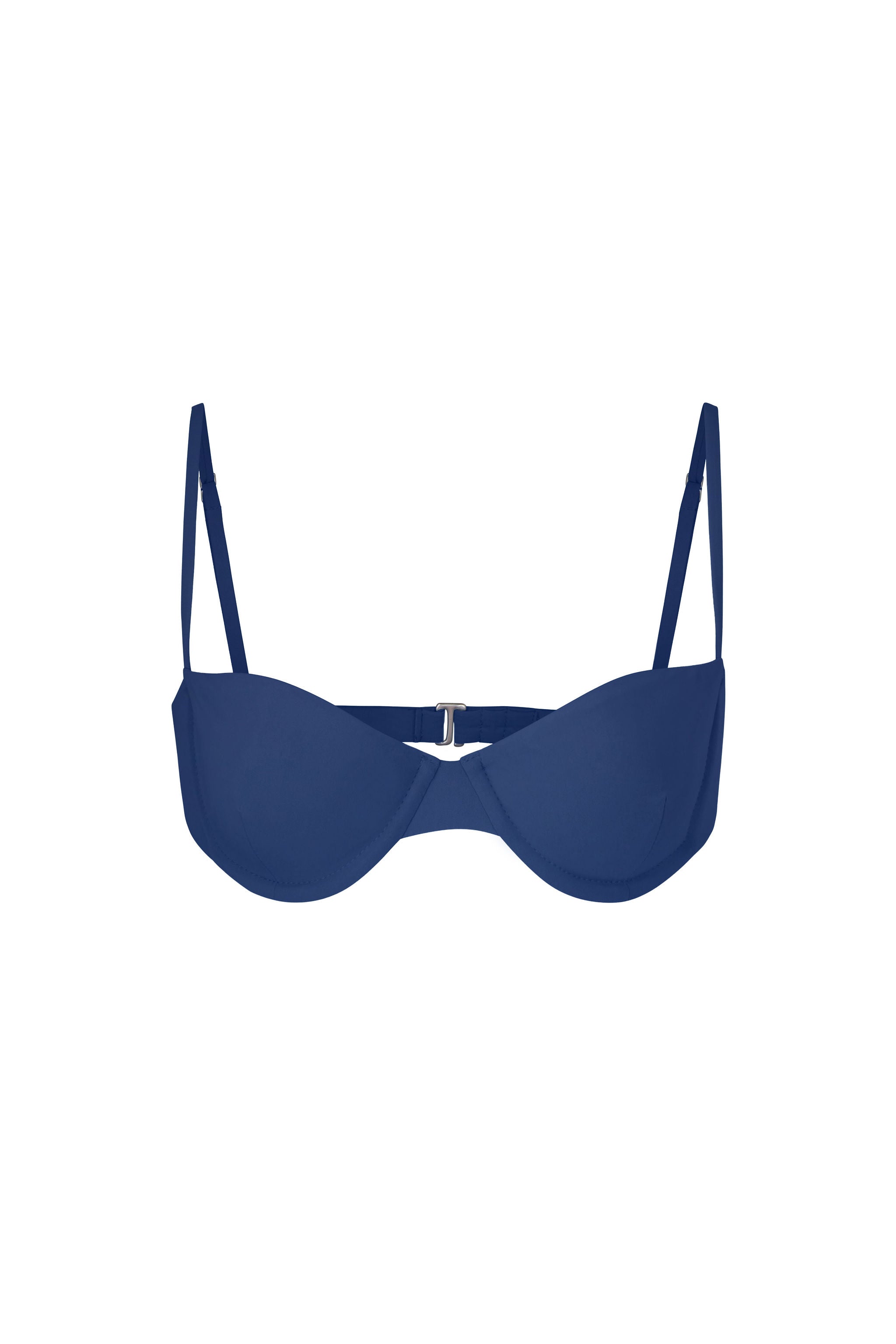 The Azure Balconette Underwire Bikini Top