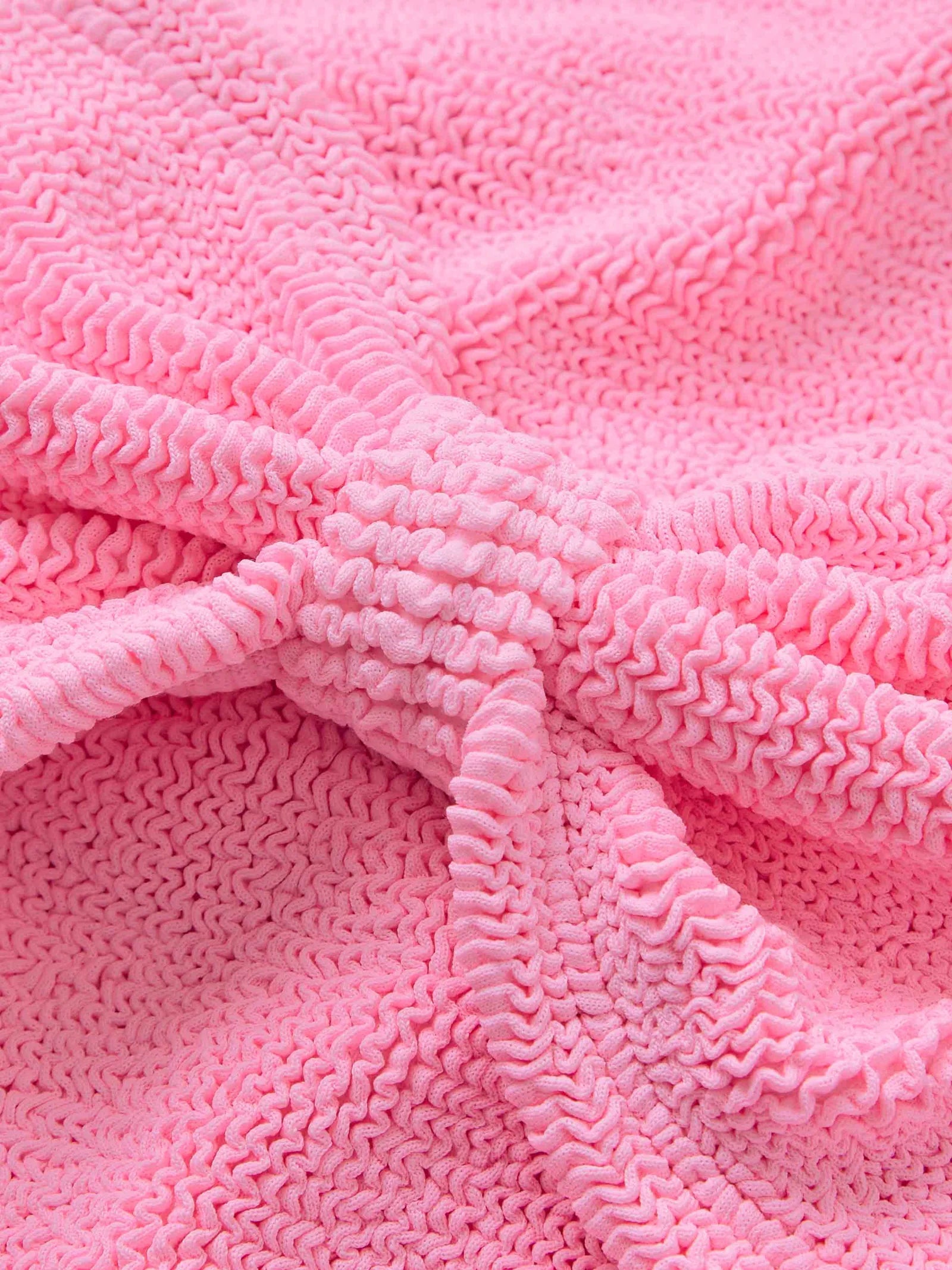 Alicia Seersucker Bikini Bubblegum