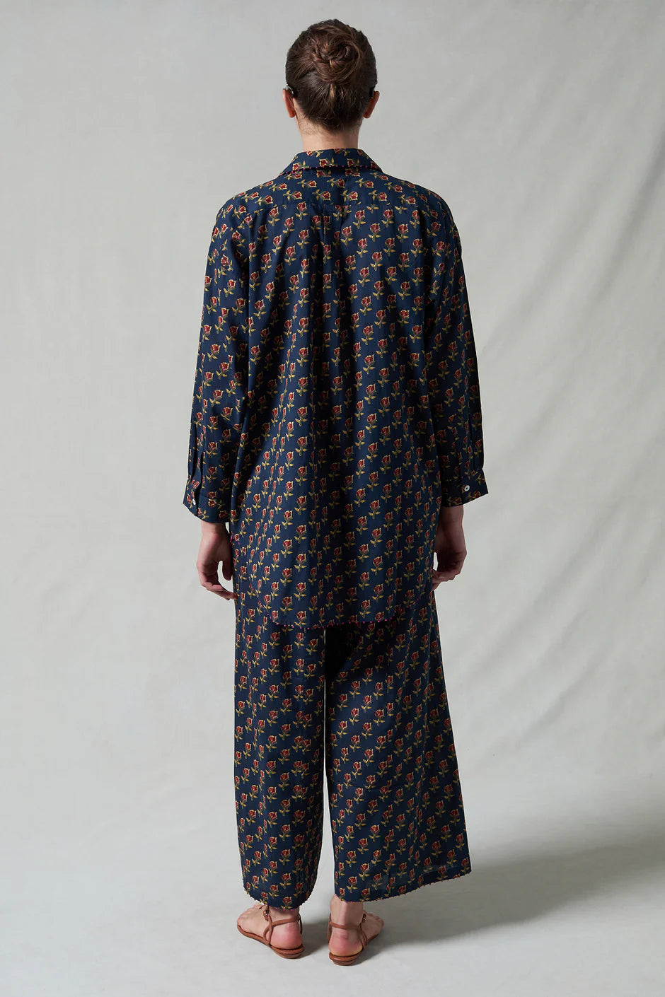 Rose Printed Set Midnight