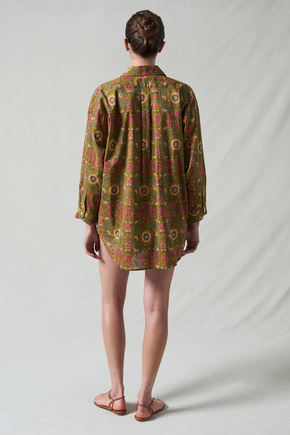 Floral Set Olive Green