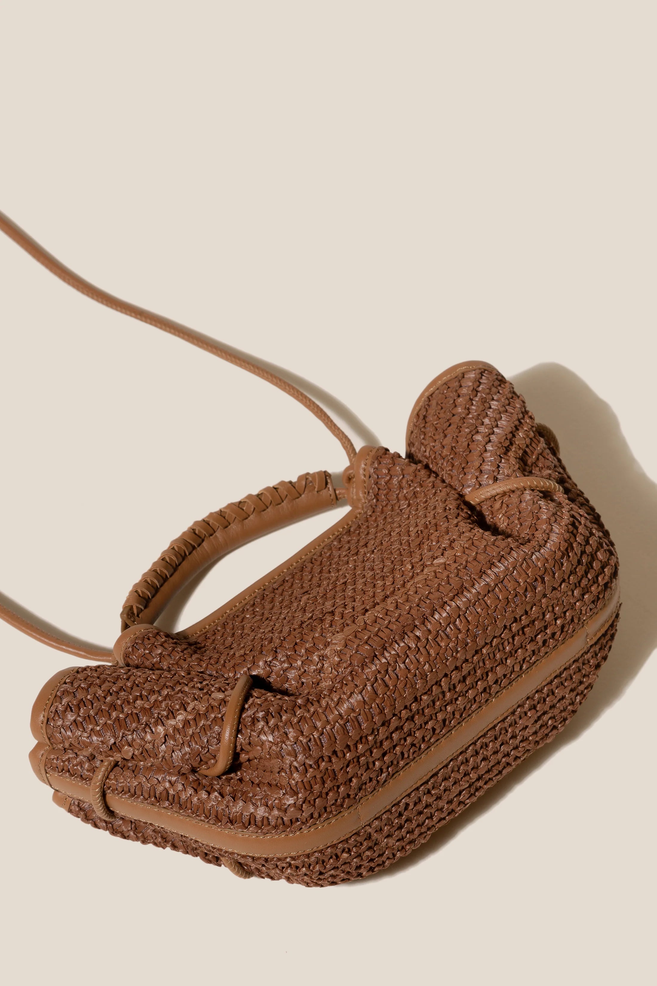 Arta Mini Crochet Raffia Bag