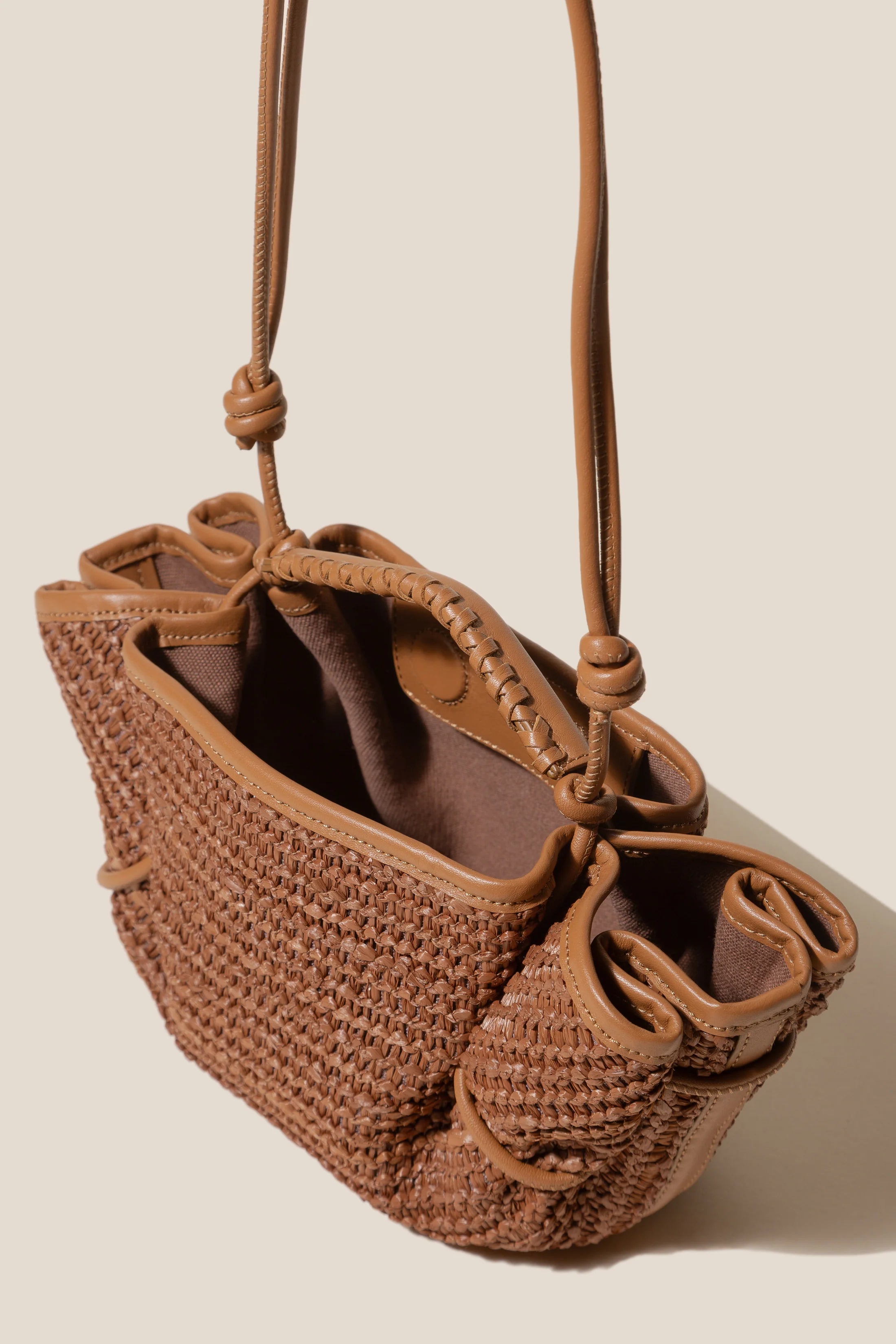 Arta Mini Crochet Raffia Bag