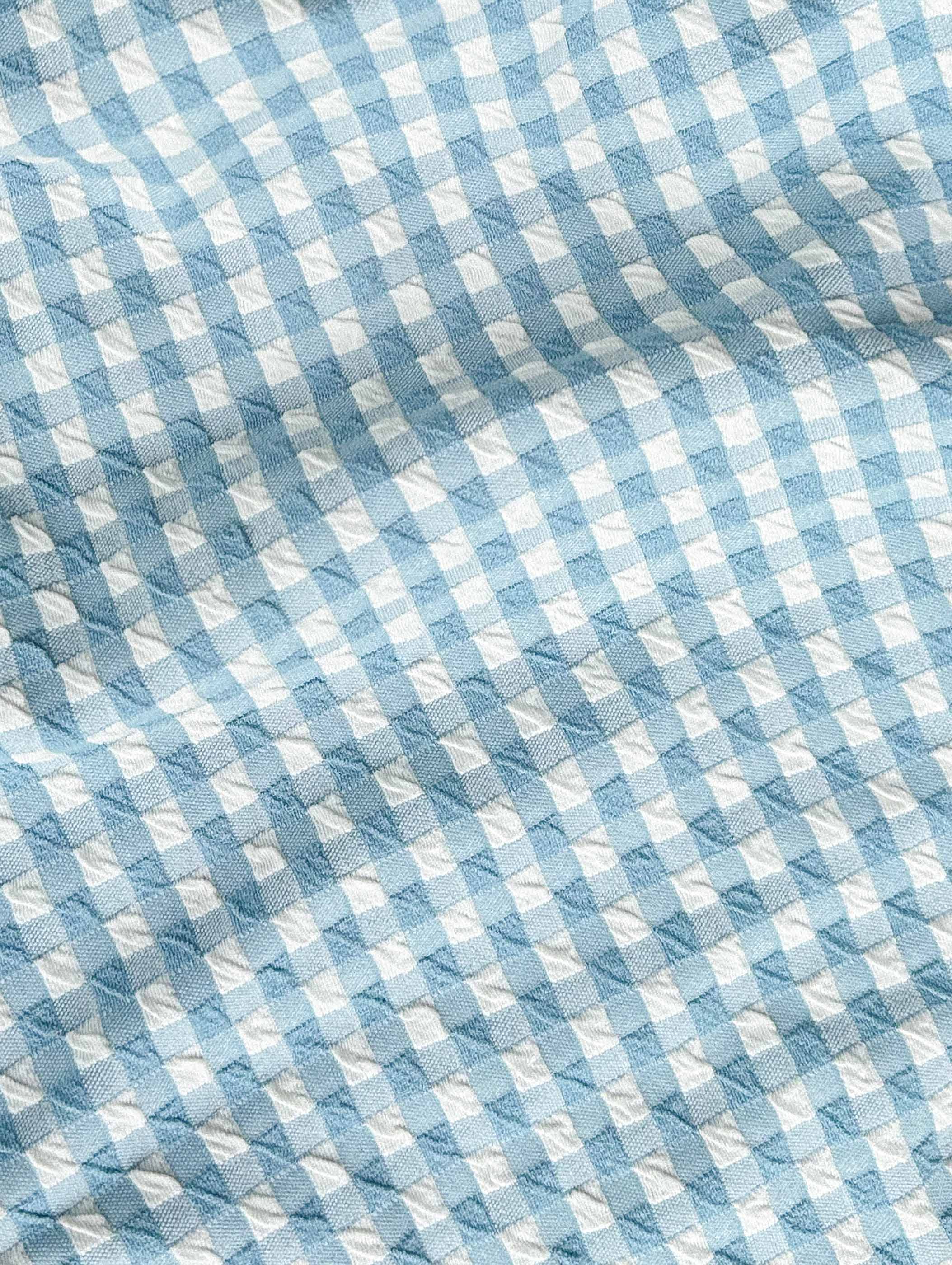 Forever Underwire One Piece Swimsuit Chambray Gingham