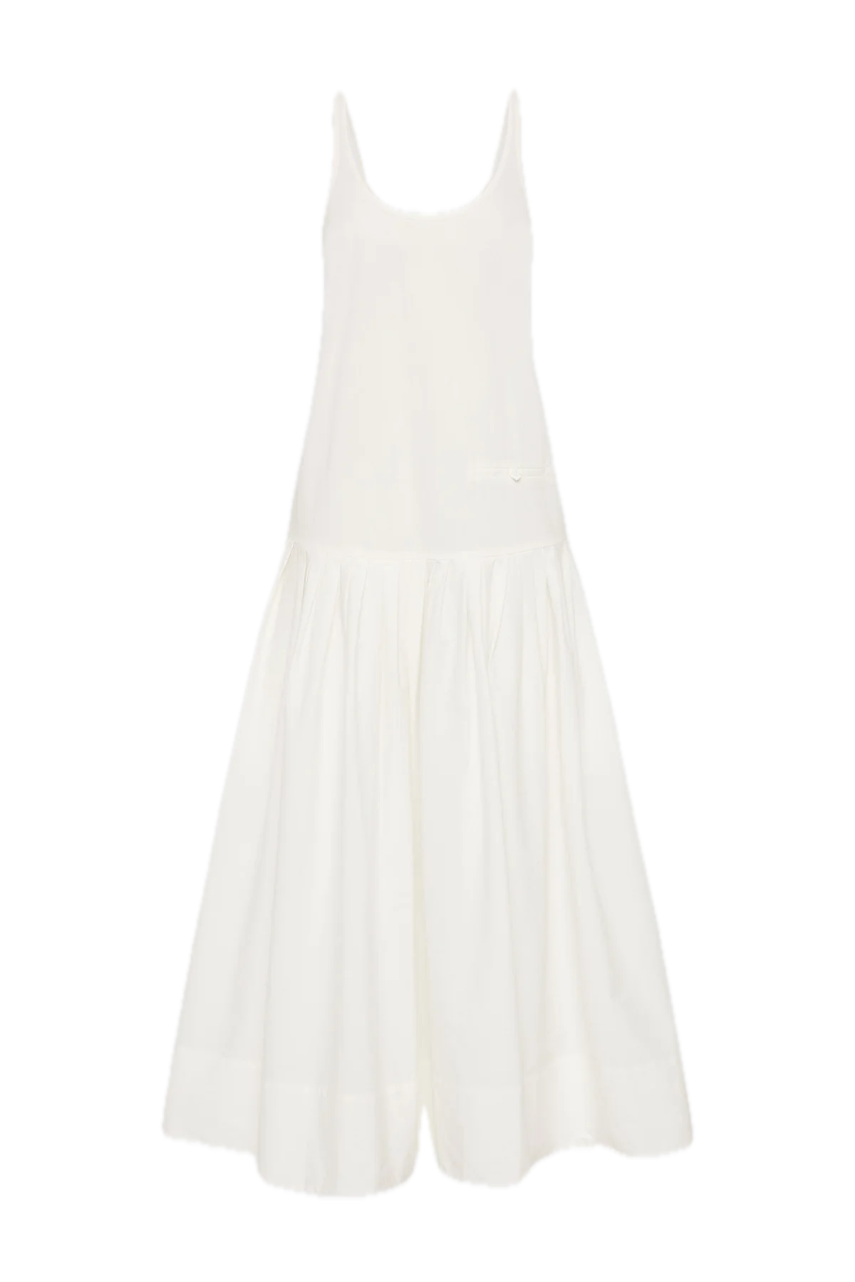 Relaxed Pleat Dress