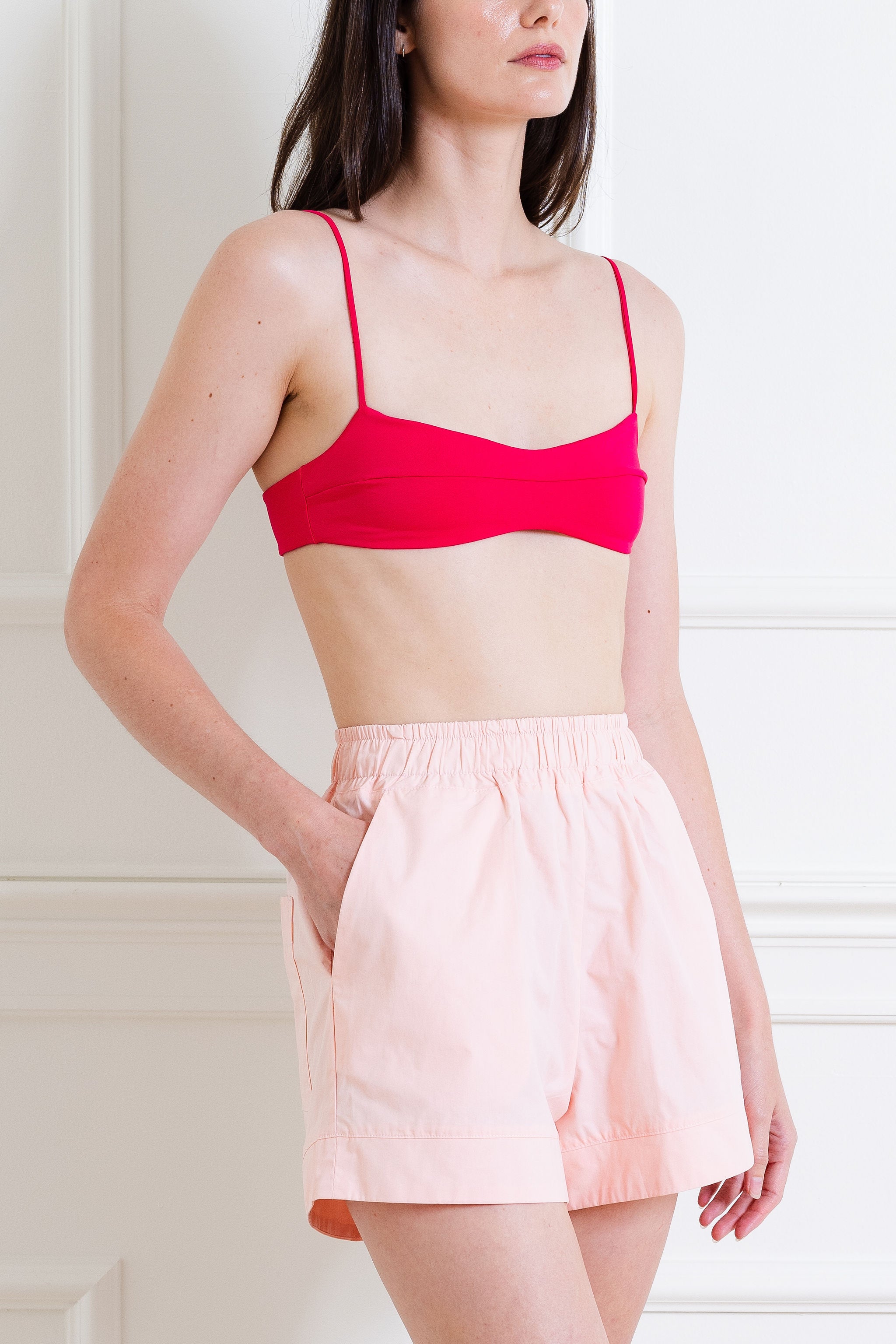 Soft Pink Gabriela Shorts