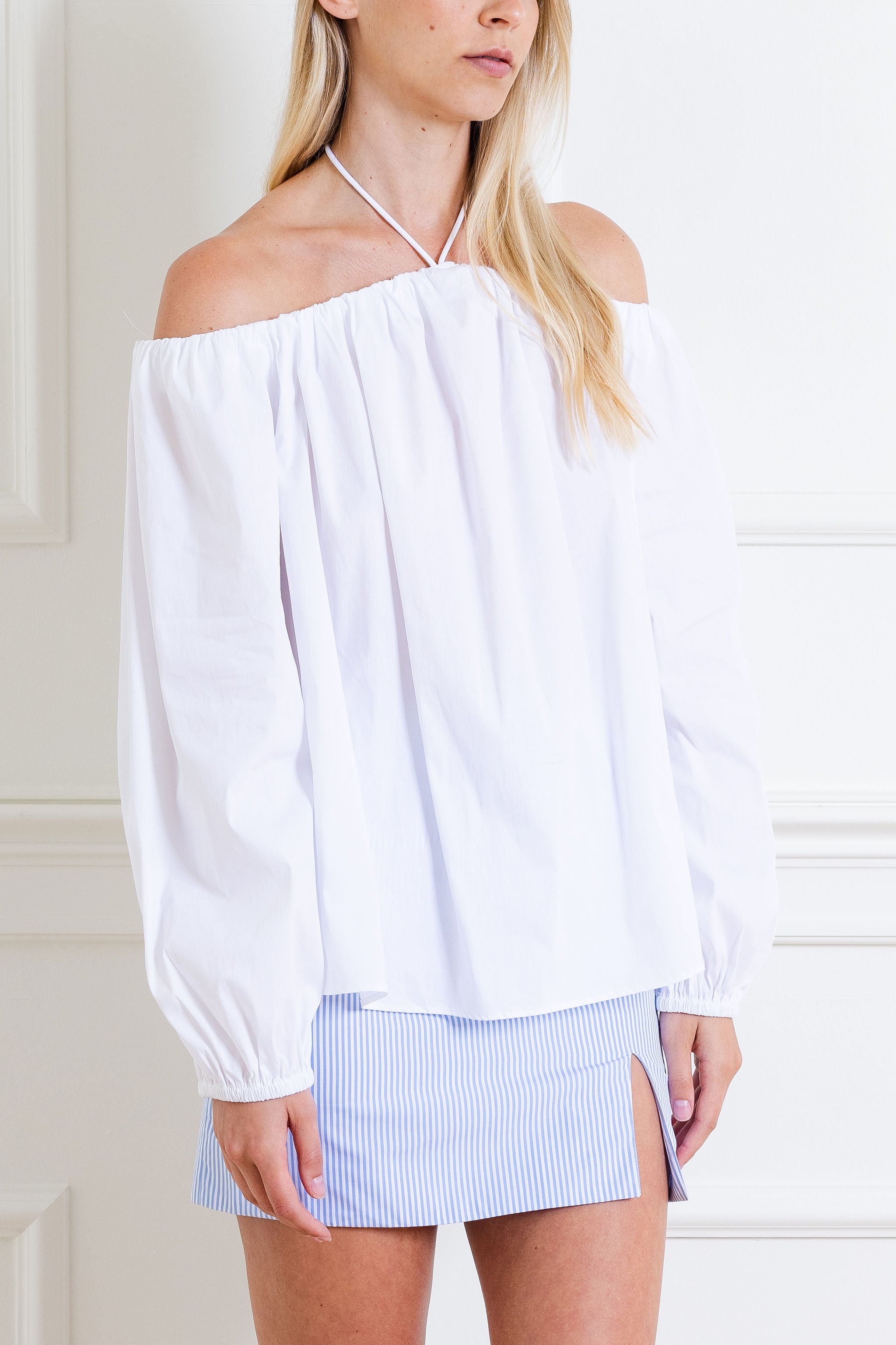 Oleander Poplin Top