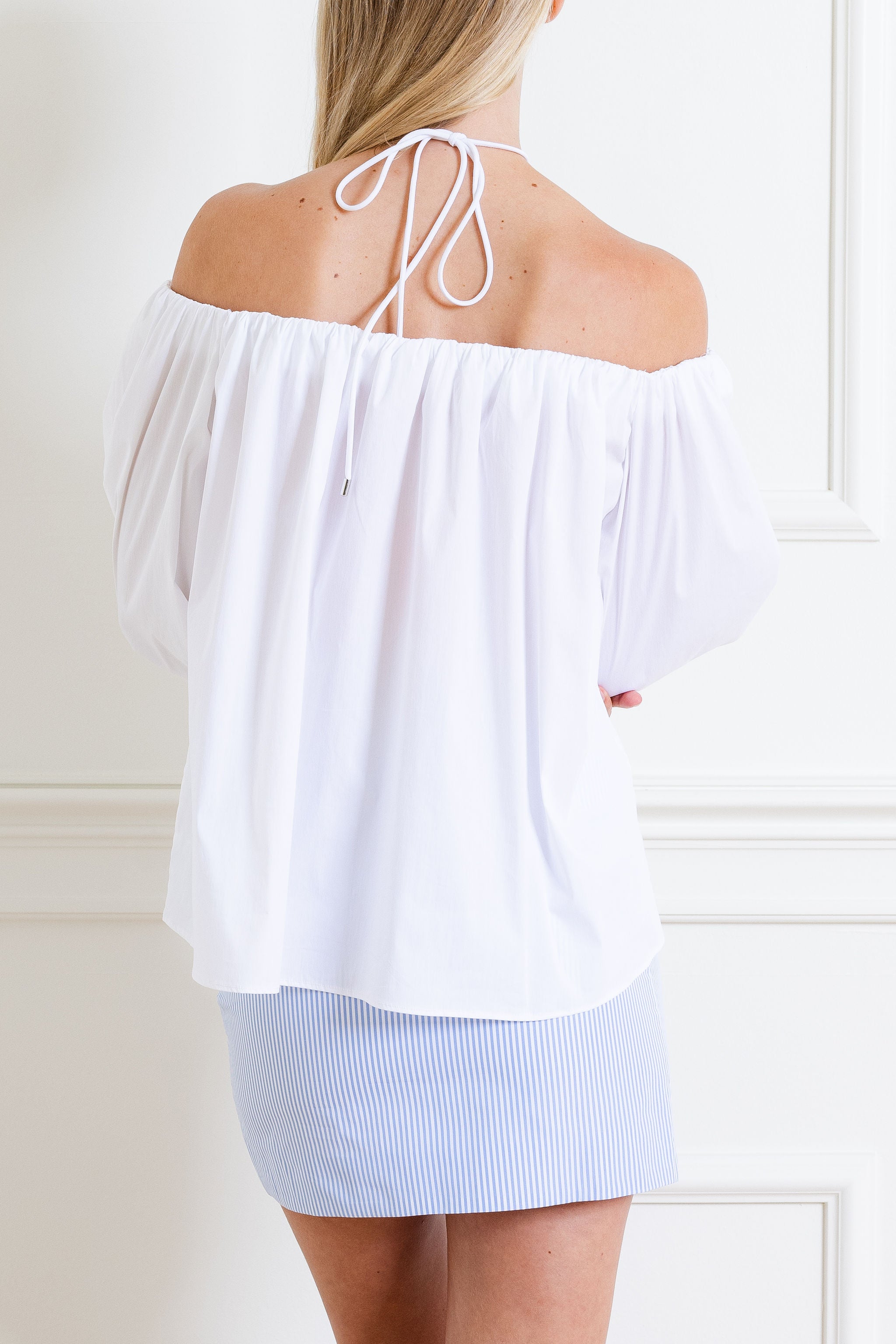 Oleander Poplin Top