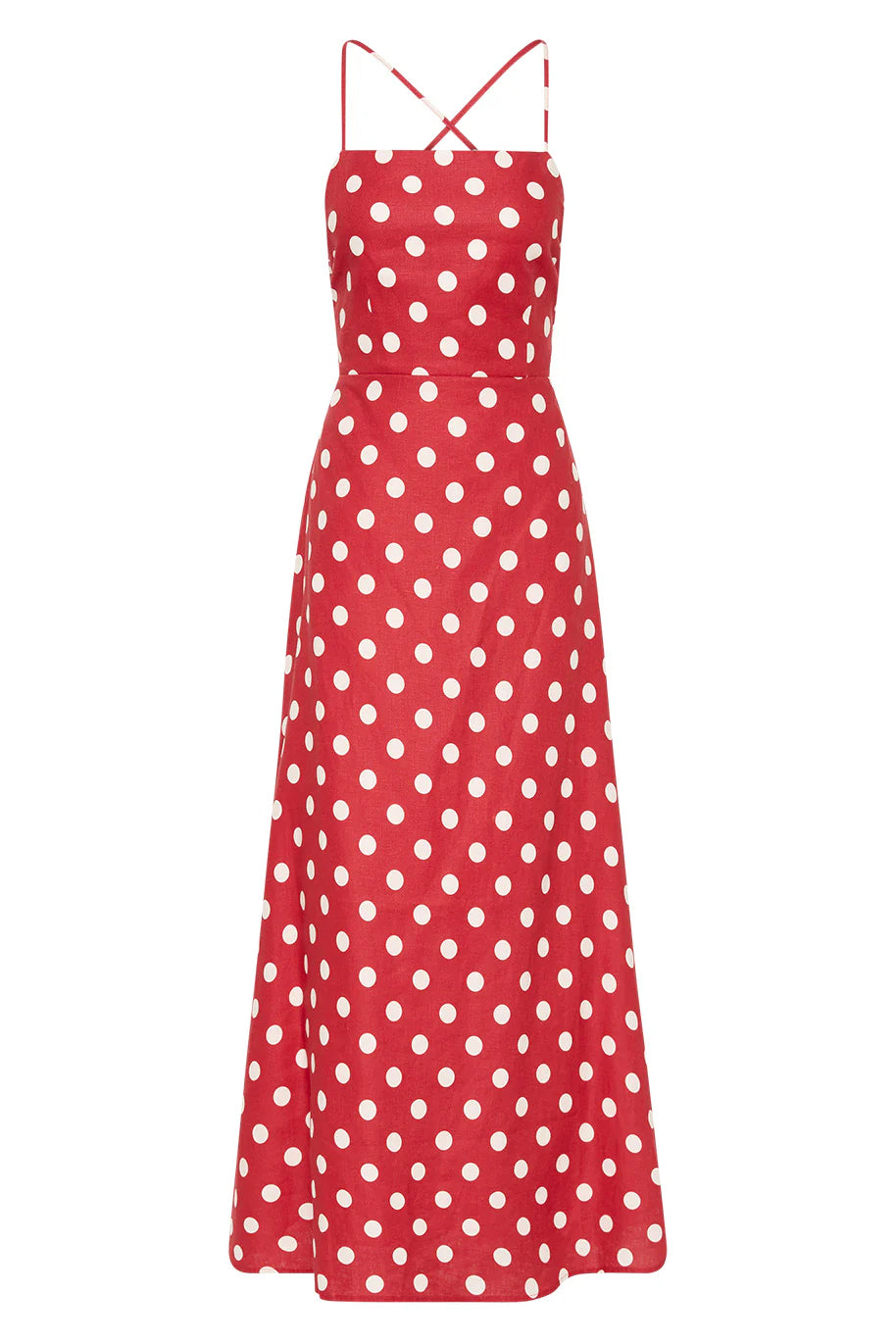 Lori Dress Red Polka Dot