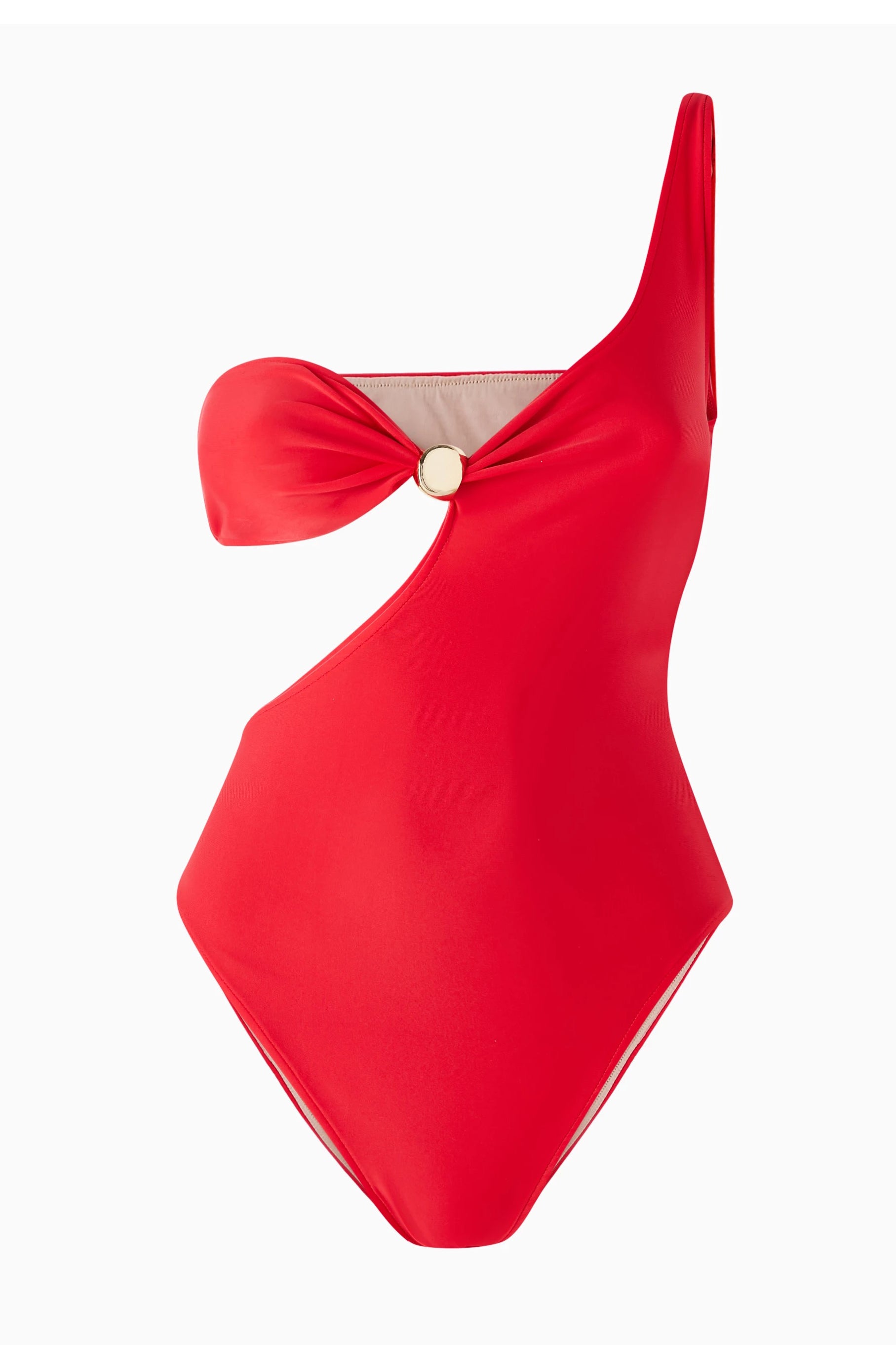 Holiday One-Shoulder Swimsuit