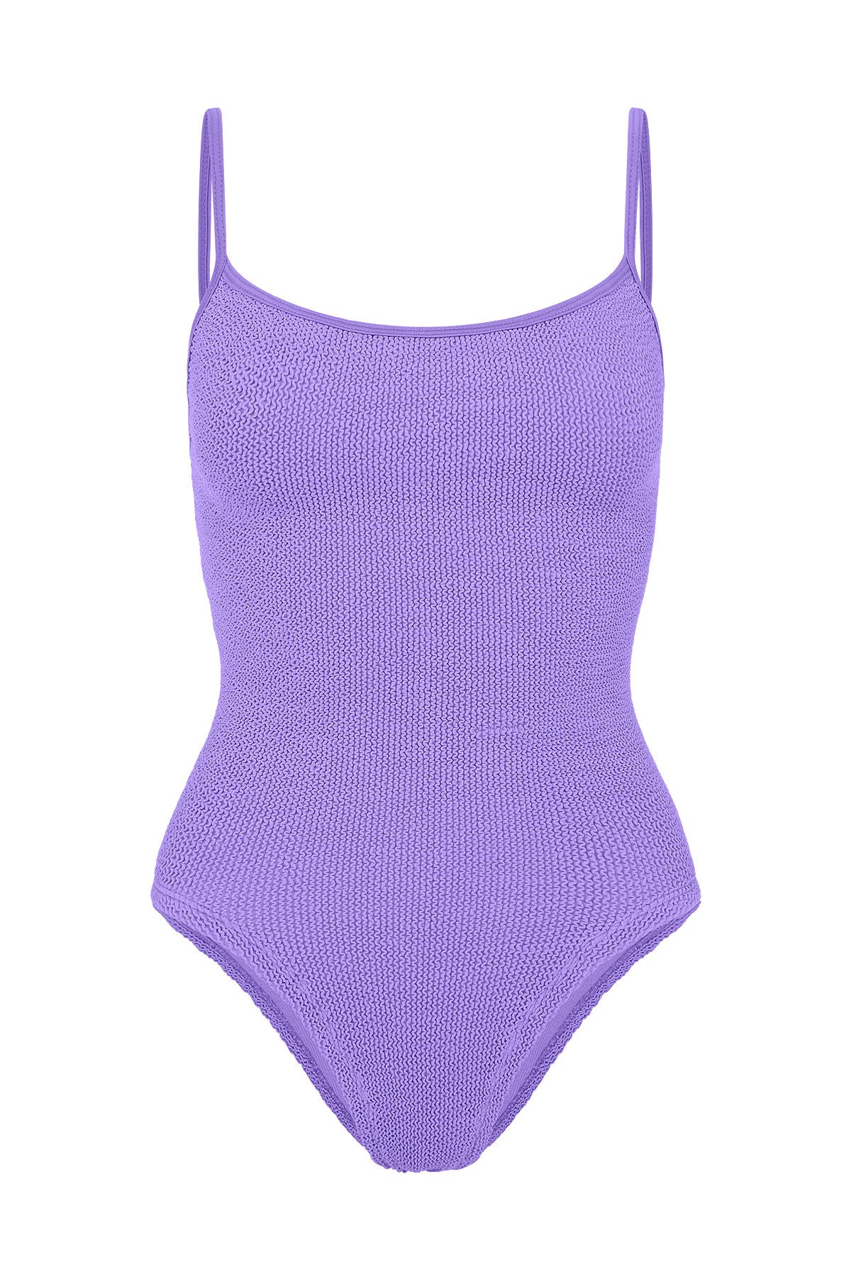 Lilac Pamela Seersucker One Piece Swimsuit