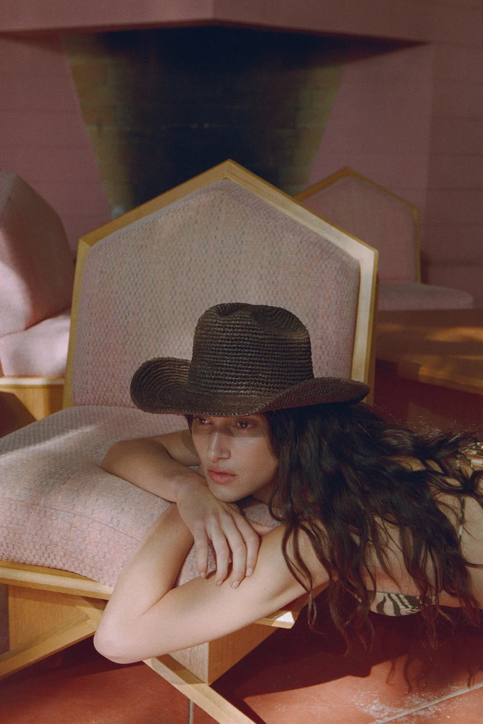 Raffia Cowboy Hat Coco