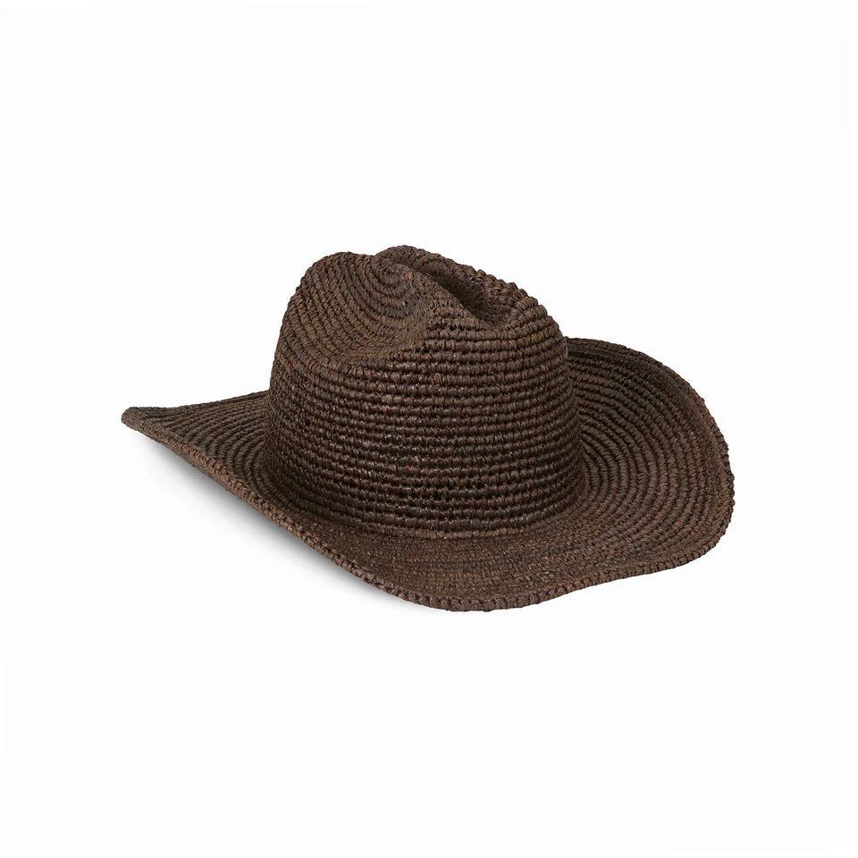 Raffia Cowboy Hat Coco