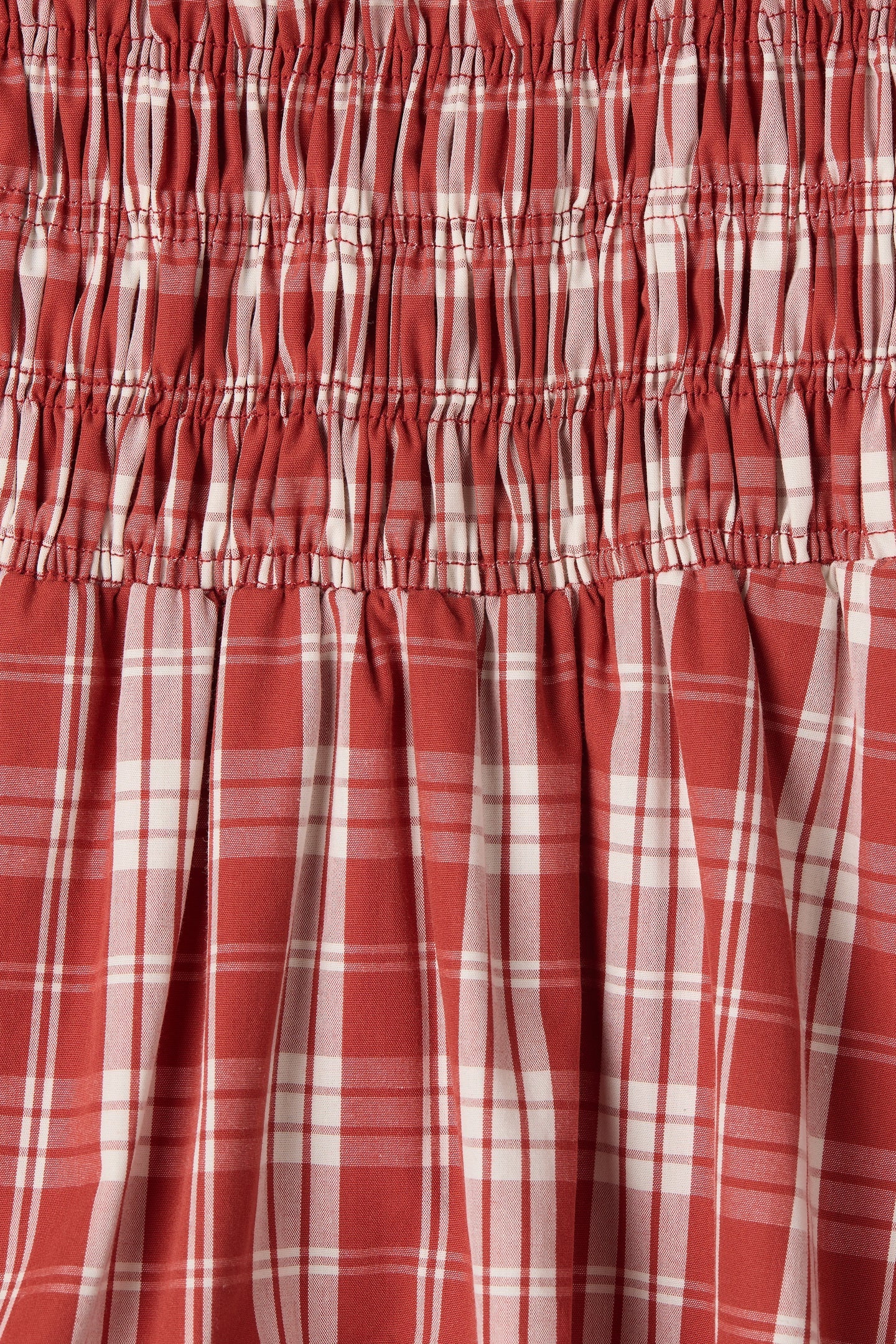 Janne Top Ines Check Terra Rosso