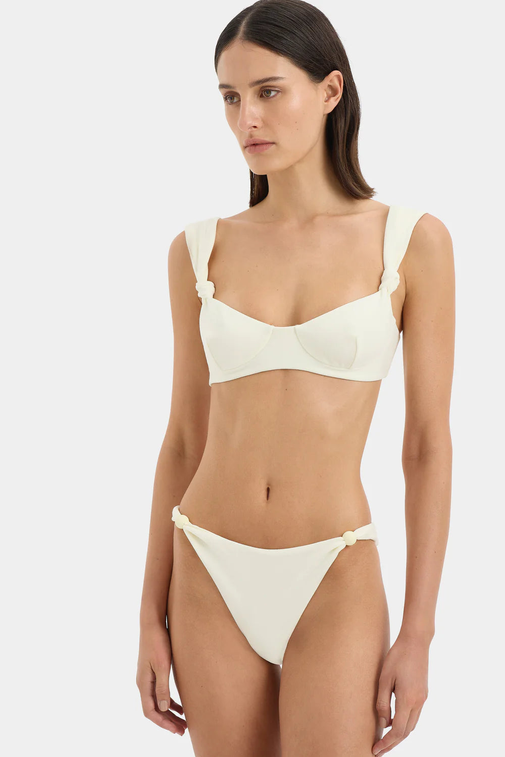 Playa Terry Knot Balconette Bikini Top