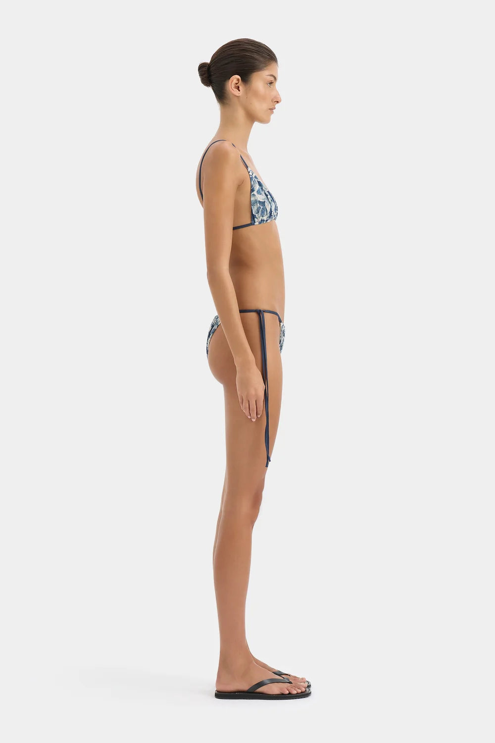 Lilia String Triangle Bikini Top Daisy Meadow